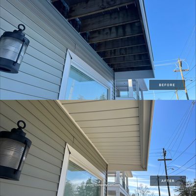 Custom Underdecking System and Soffit Installation in Charlevoix, Michigan