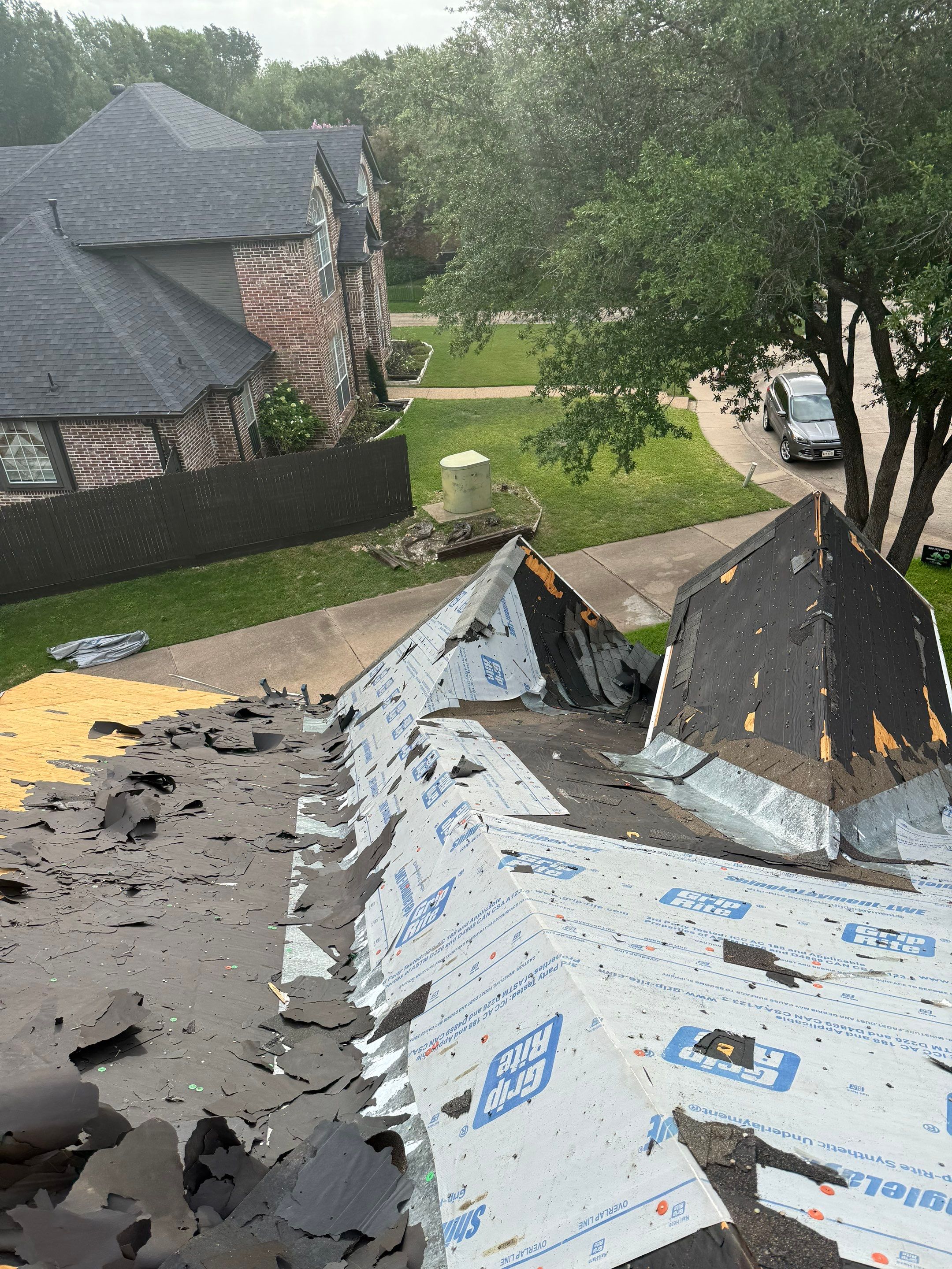 Project in DeSoto by Rhino Roofing and General Contracting, LLC