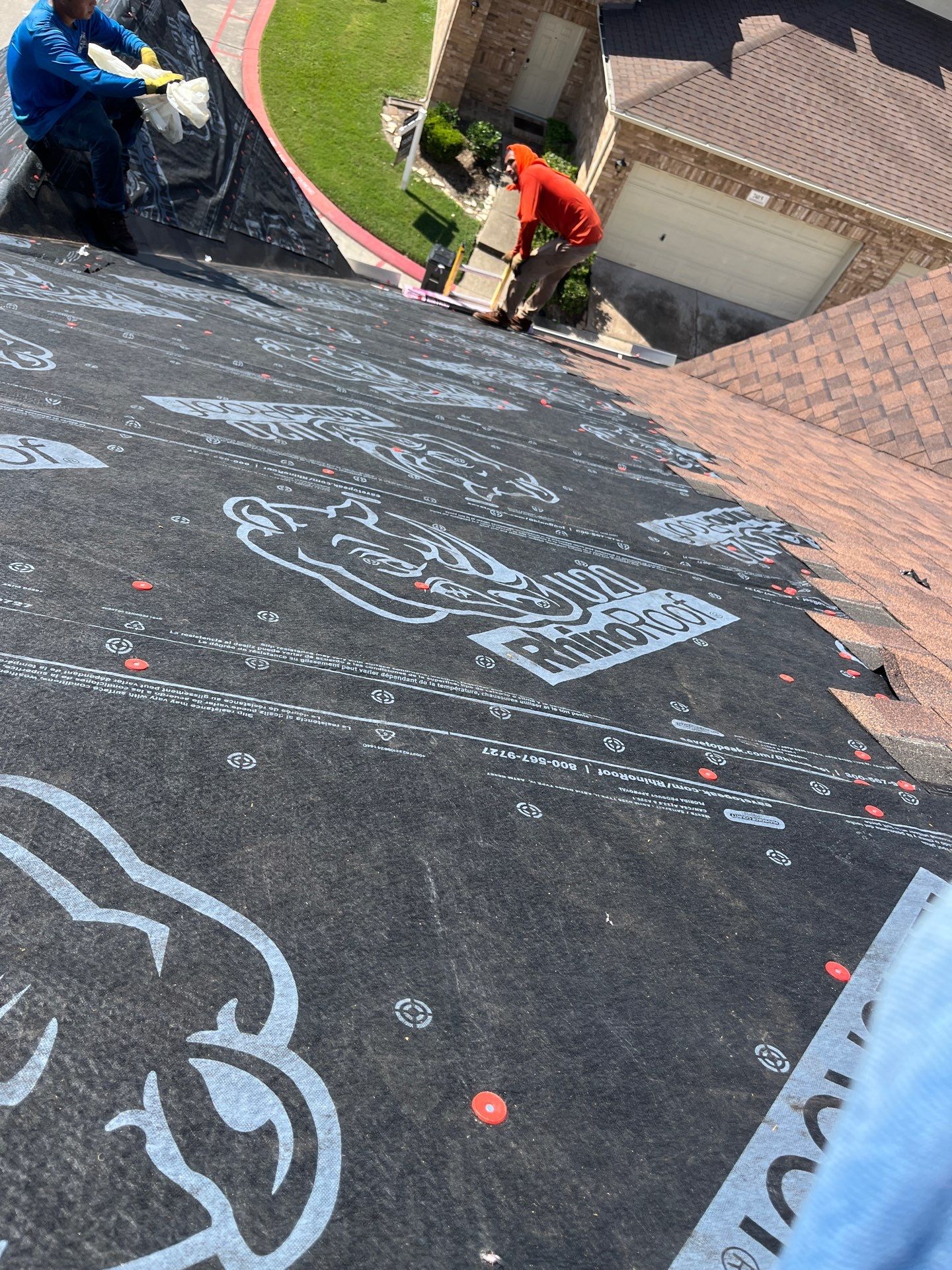 Residential Roofing Installation using Owen's Corning Duration (Lifetime) Shingles by Roof Repair Company