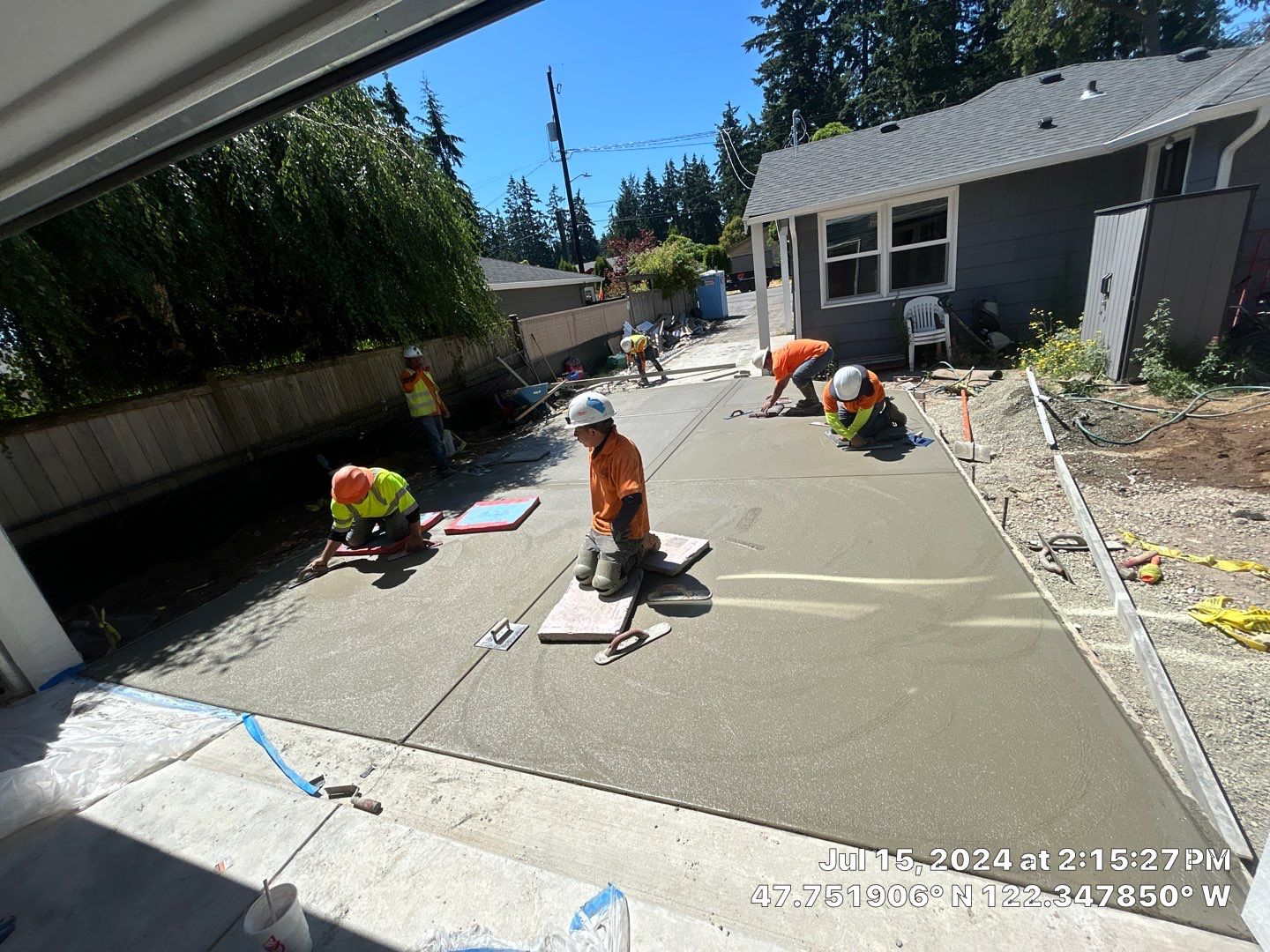 Grant | Concrete Driveway  by Jireh Asphalt & Concrete Inc 
