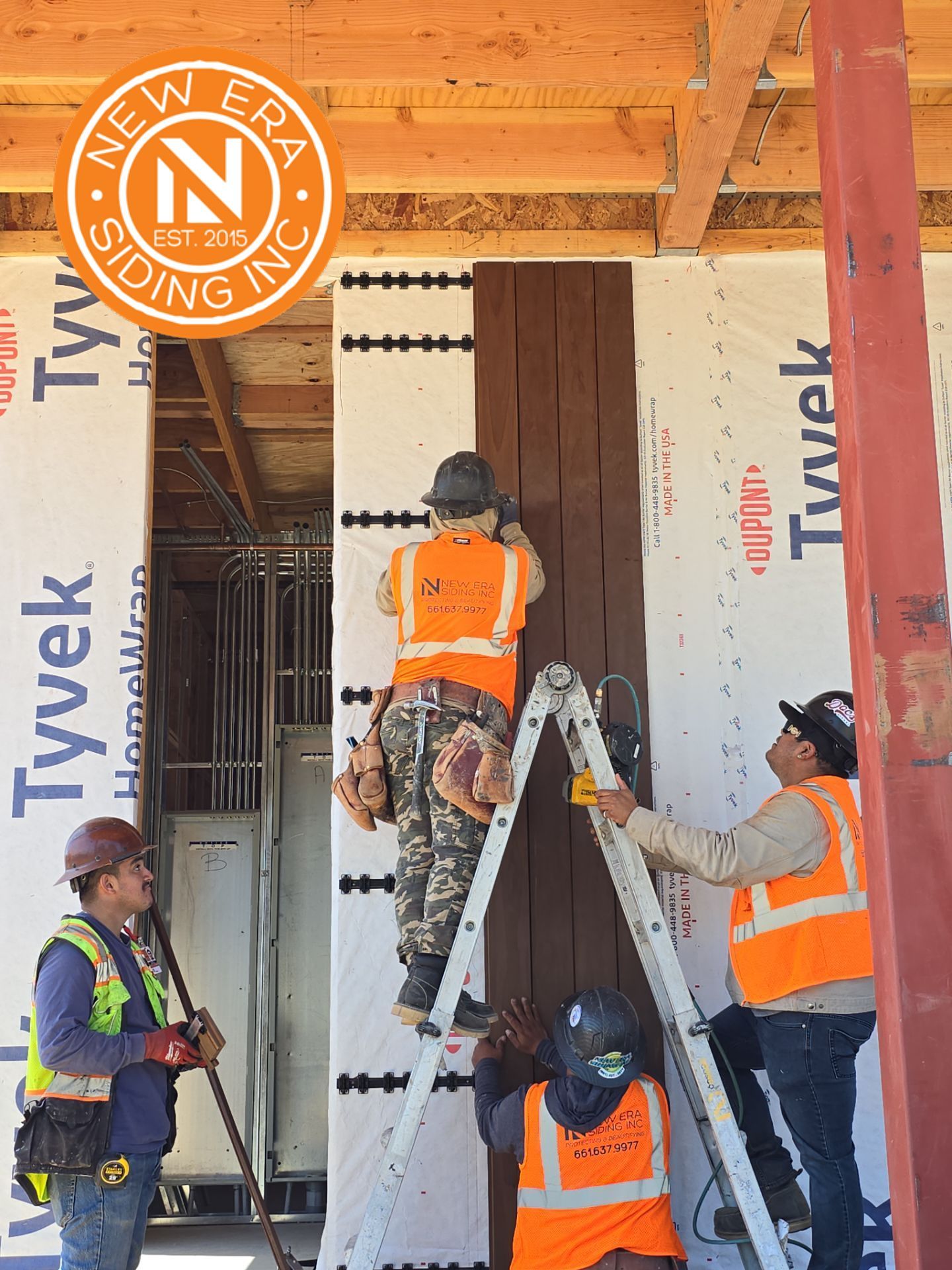 Kebony siding  by New Era Siding Inc 