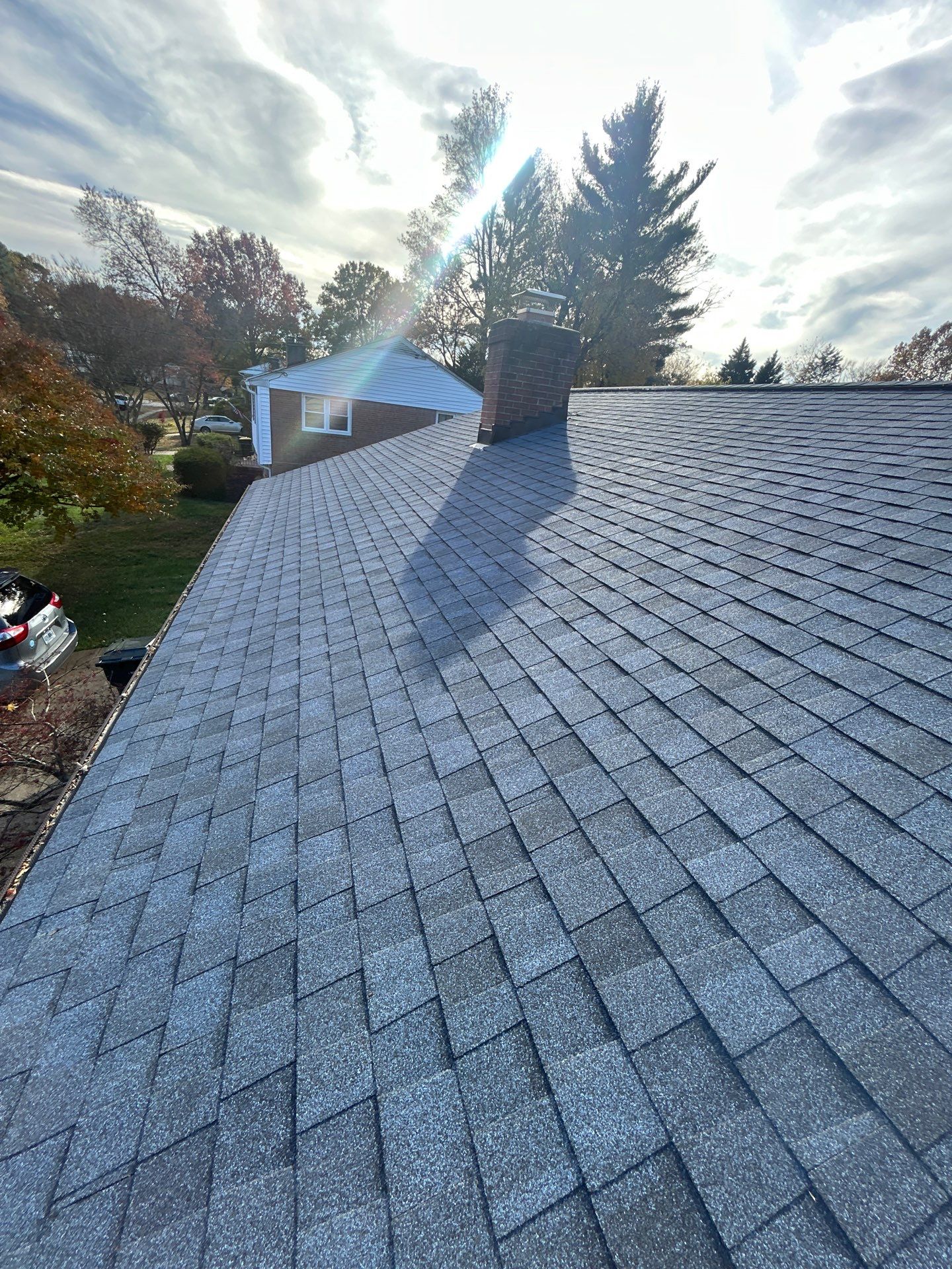 Faifax : Residential Roof Replacement with CertainTeed Landmark Pro in Max Def Coastal Blue  by RM Banning, Inc.