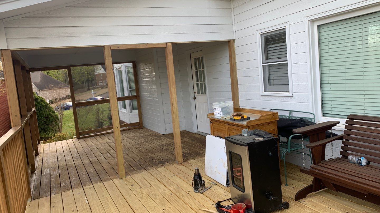 Shades Pointe Lane - Deck Installation  by Pillar and Pine