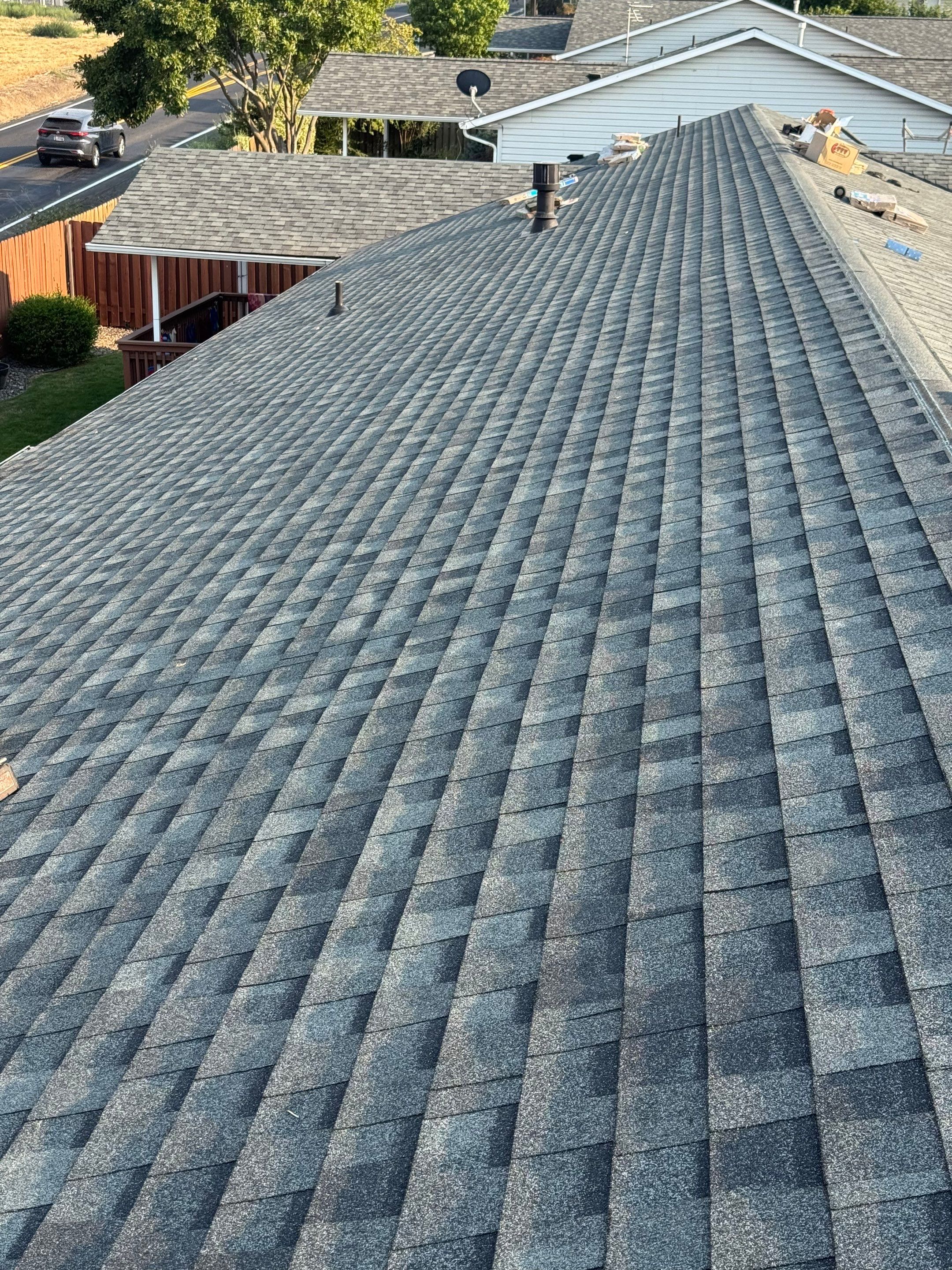 Residential Roof Replacement with CertainTeed Landmark Shingles in Lewiston by Alpine Roofing