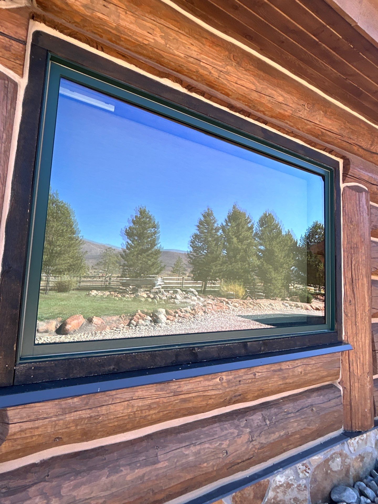 Window Washing Using Ninja Scrubbers by Wheatley Creek Services