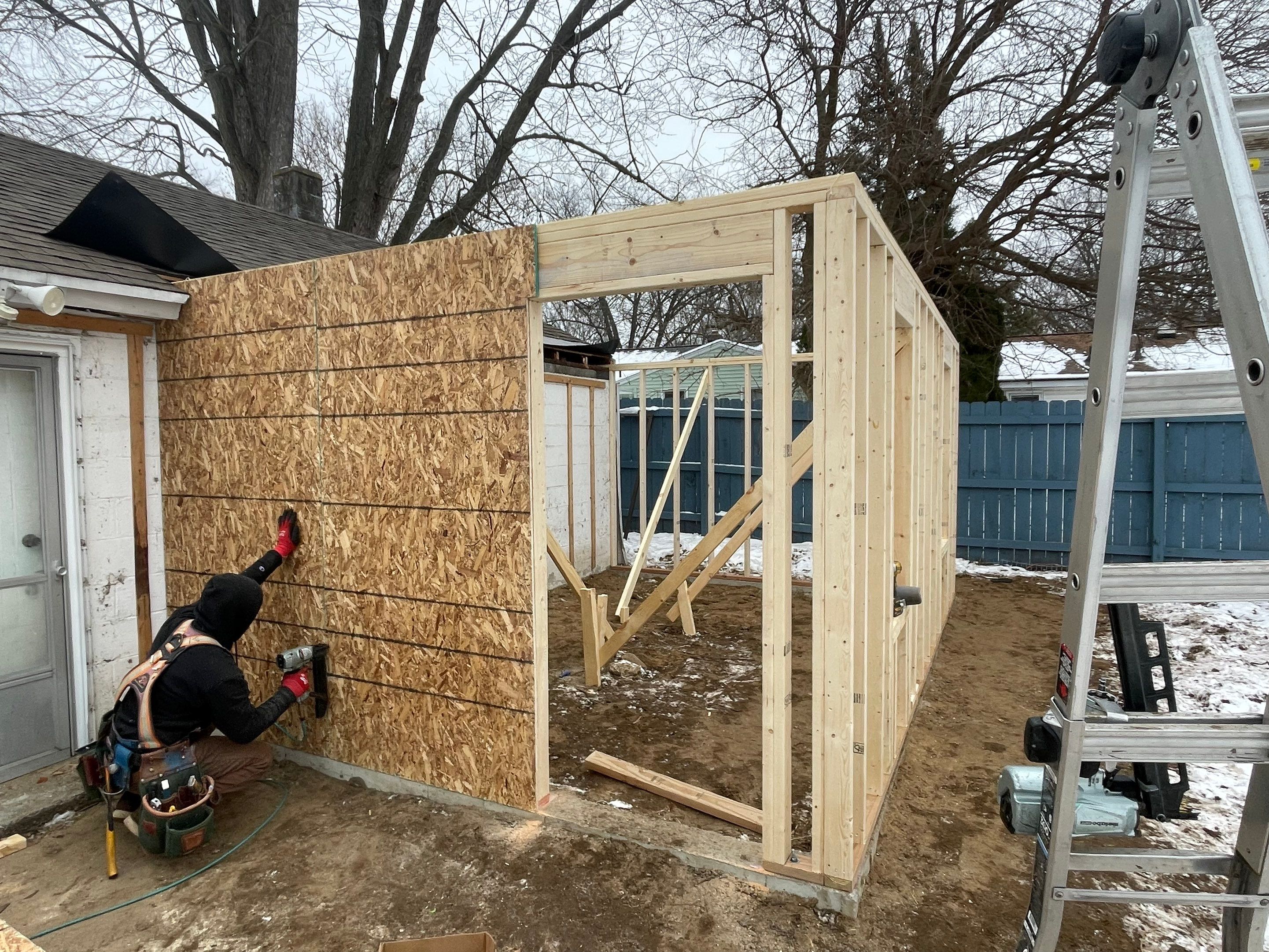 Garage Addition by Avalon Roofing and Exteriors