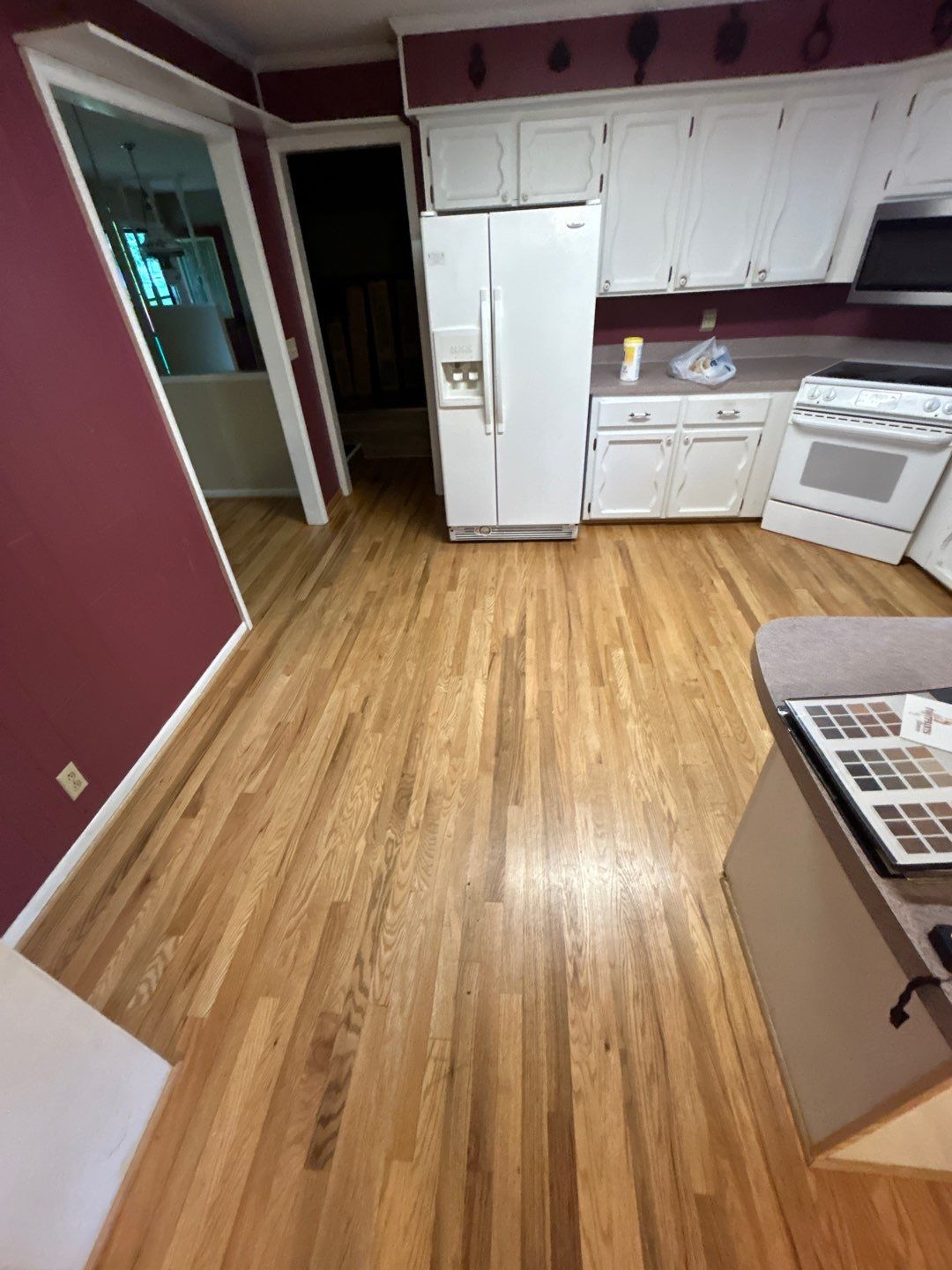 Natural Satin Refinish  by Footprints Floors of Nashville