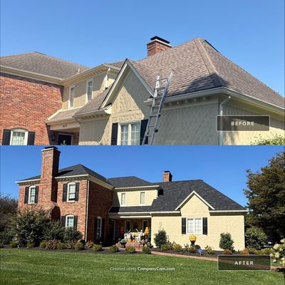Hail Damaged Roof Replacment