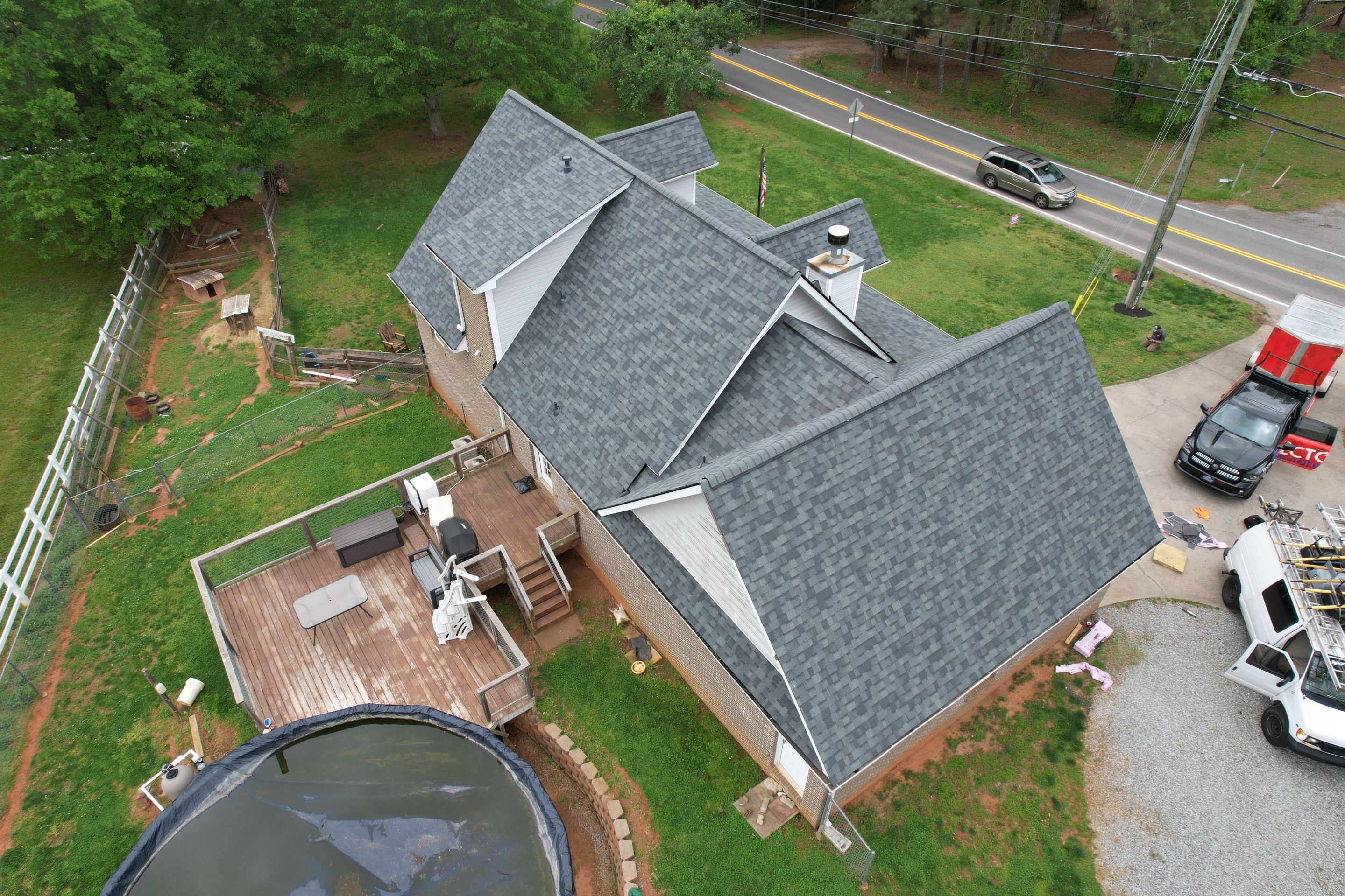 Residential Roofing Installation using Owens Corning by Inspector Roofing and Restoration
