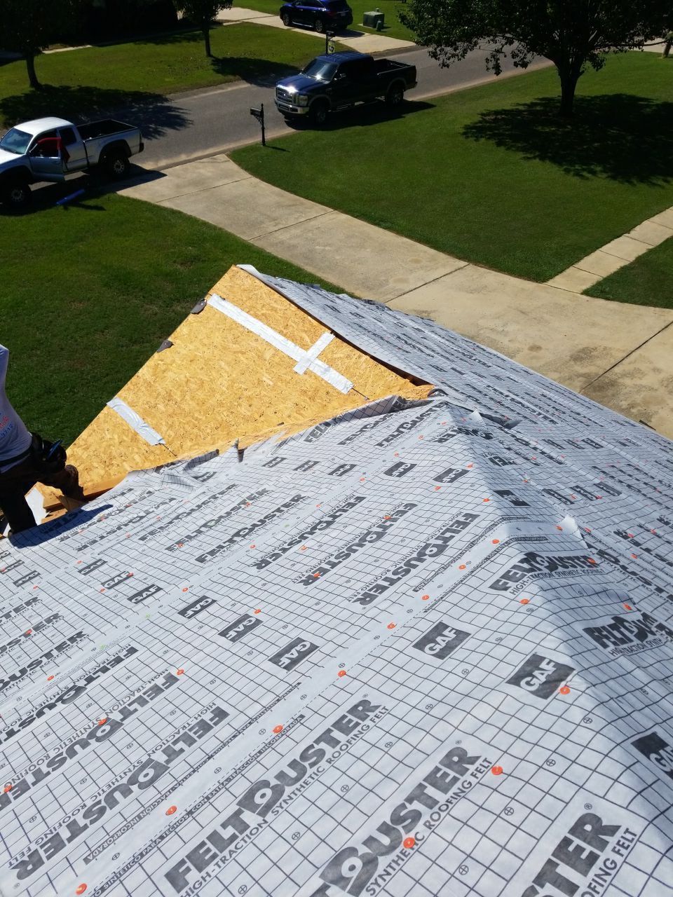 Residential Roofing Installation using Roof Replacement by American Roofing & Construction LLC