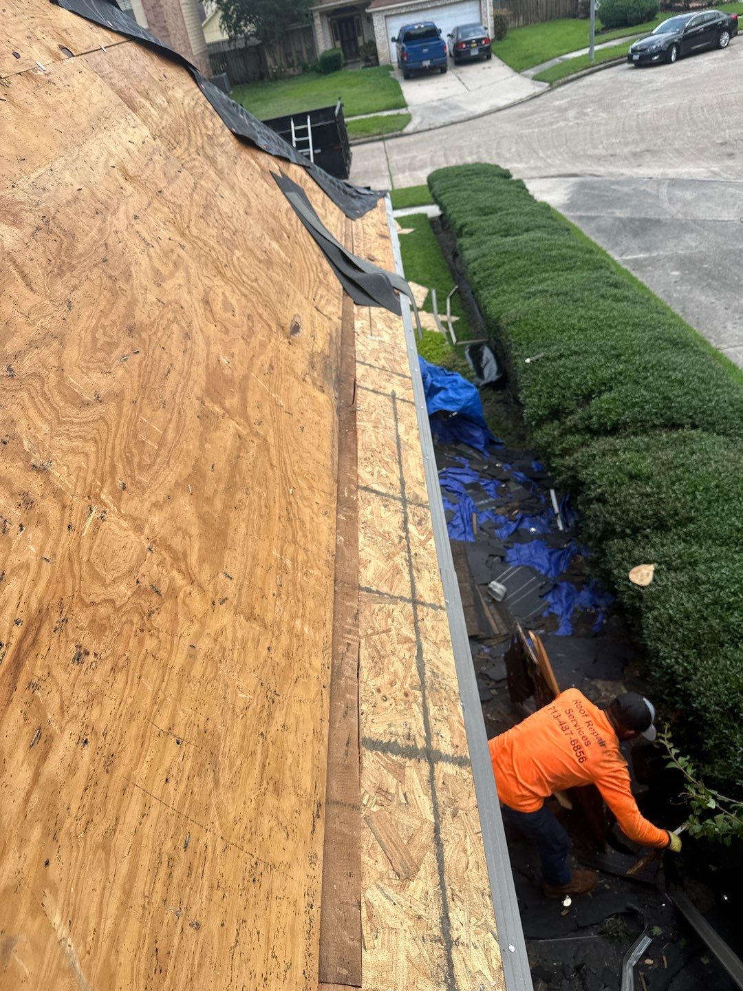 Residential Roofing Repair using Owen's Corning Duration (Lifetime) Shingles by Roof Repair Company