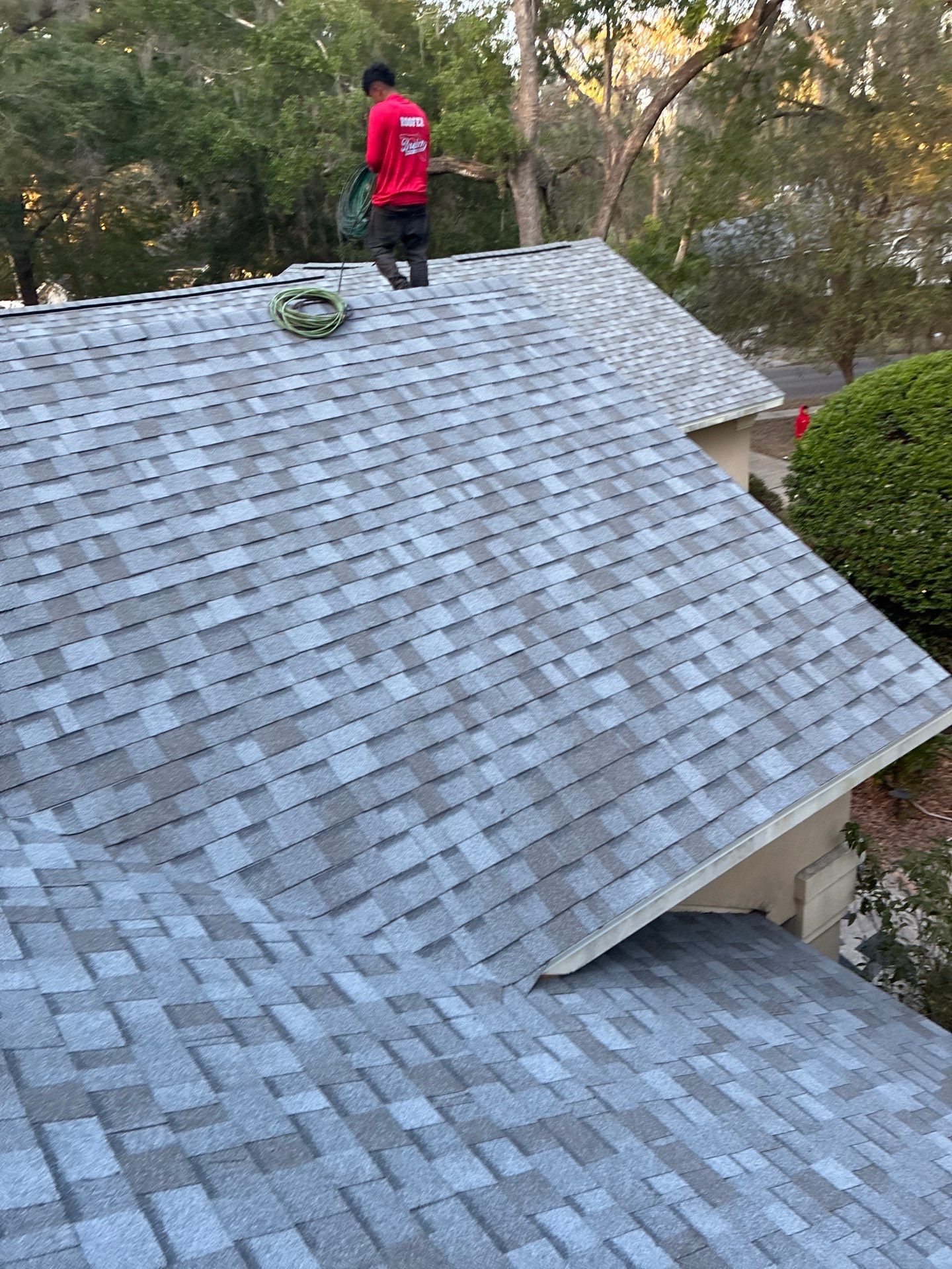Replacing hail damage in Gainesville, Florida by Brehm Roofing