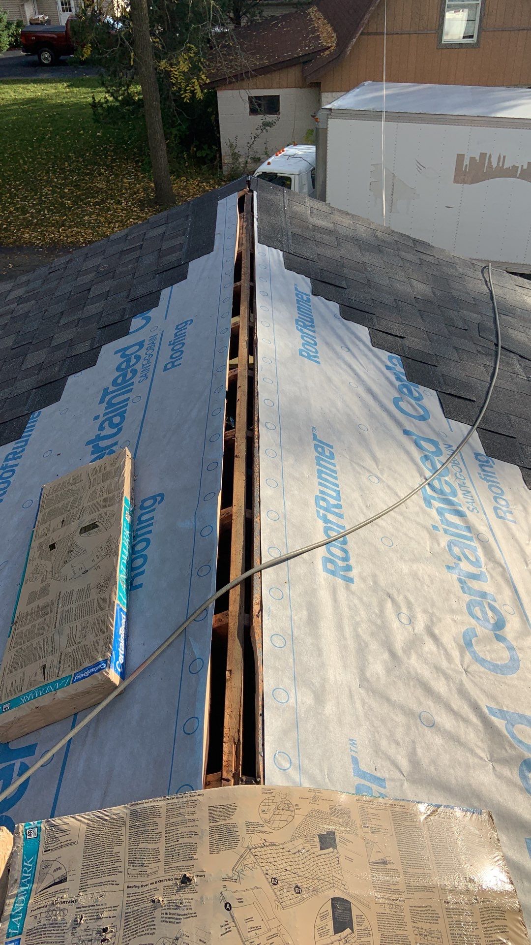 Roof Replacement using CertainTeed Landmark by 180 Contractors