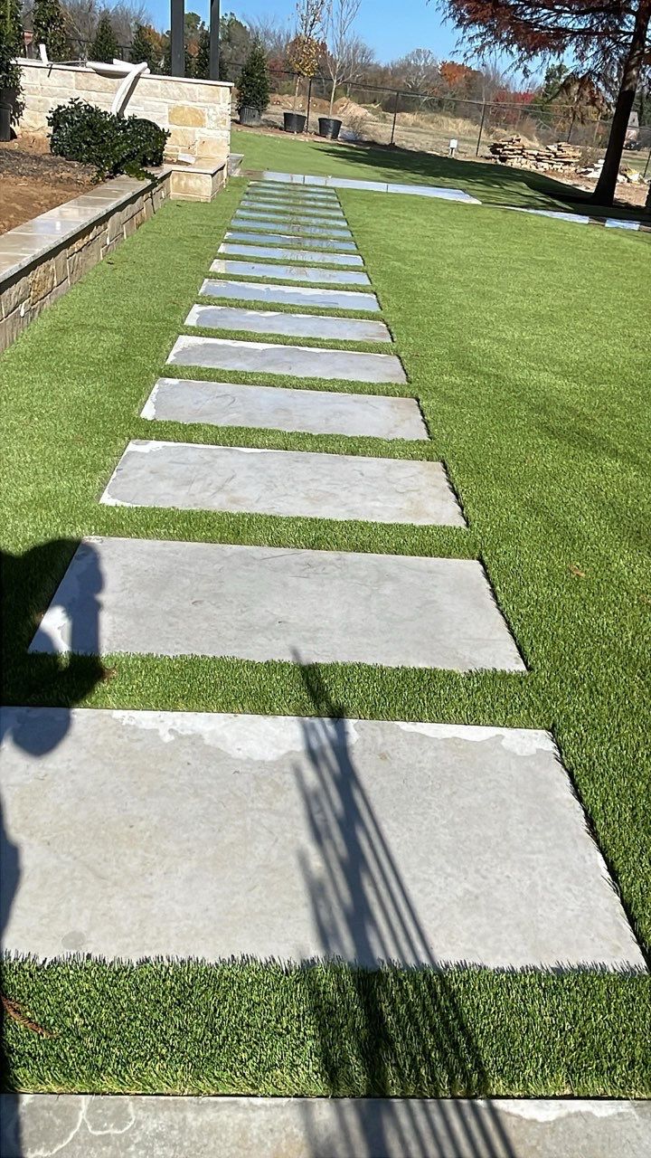 Project in Keller by Turf Concepts