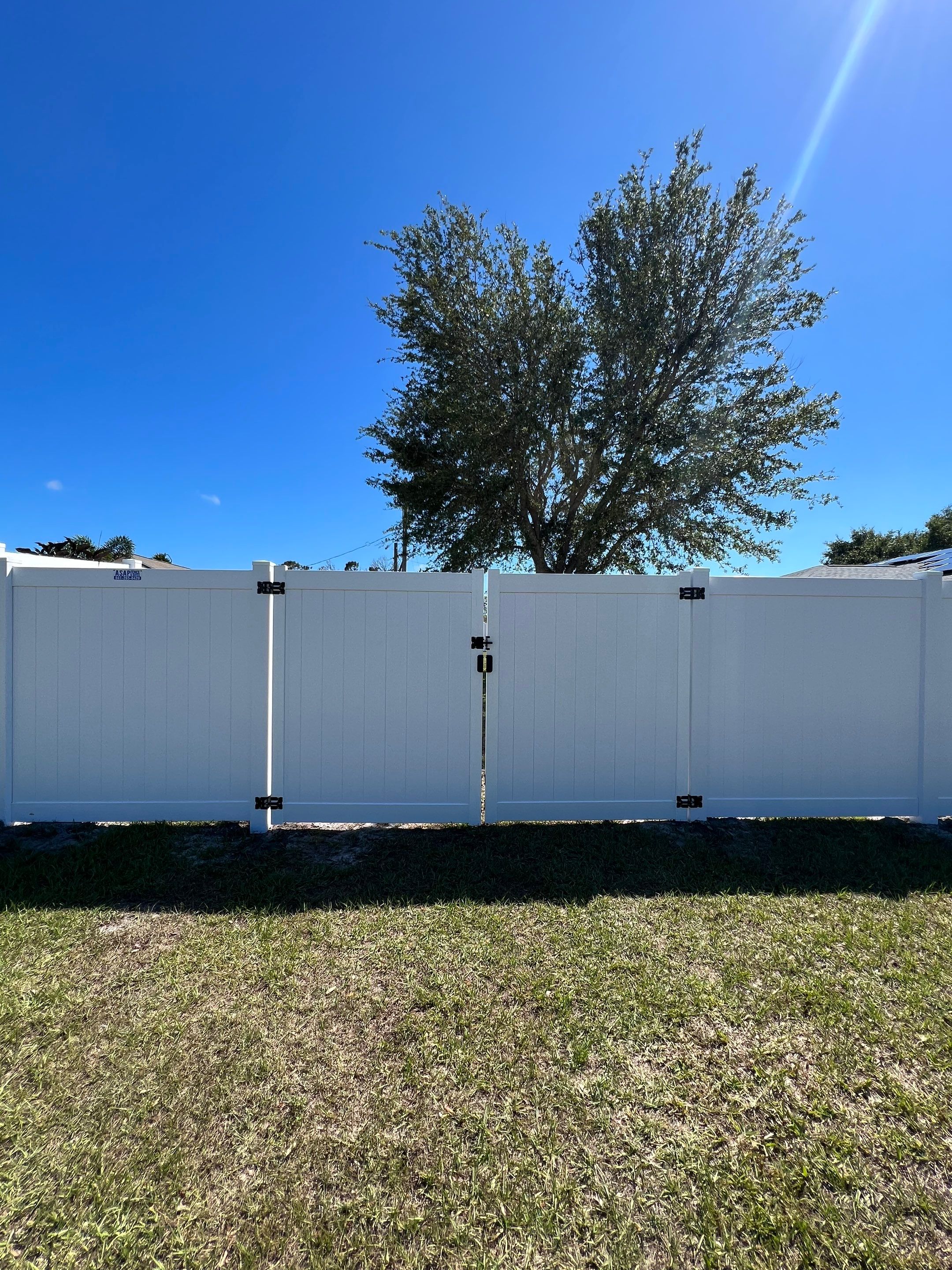 Vinyl Fence Installation using Vinyl Privacy Fence  by Asap fence and gates, LLC
