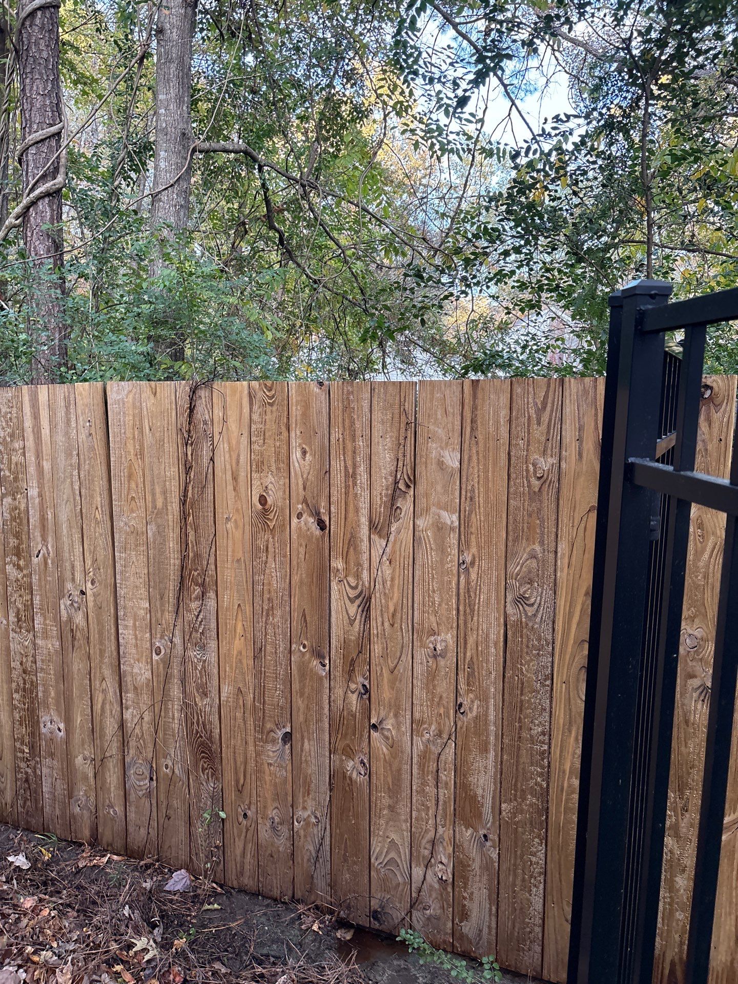 Wood Fence using Wood Sealant by DuraSeal