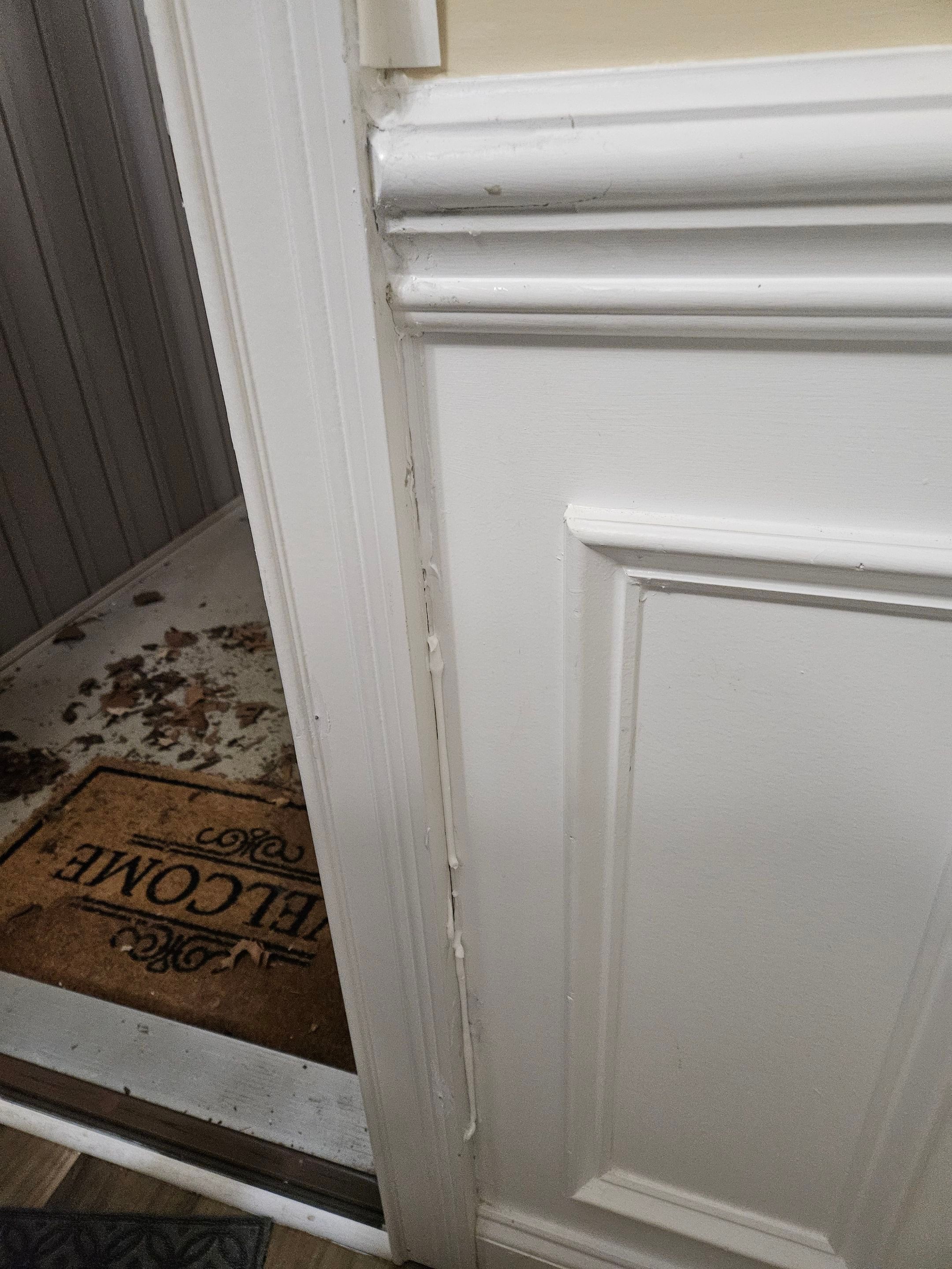 Drywall/door/frame repair and towel hanger installation by Swift Signings and Services LLC