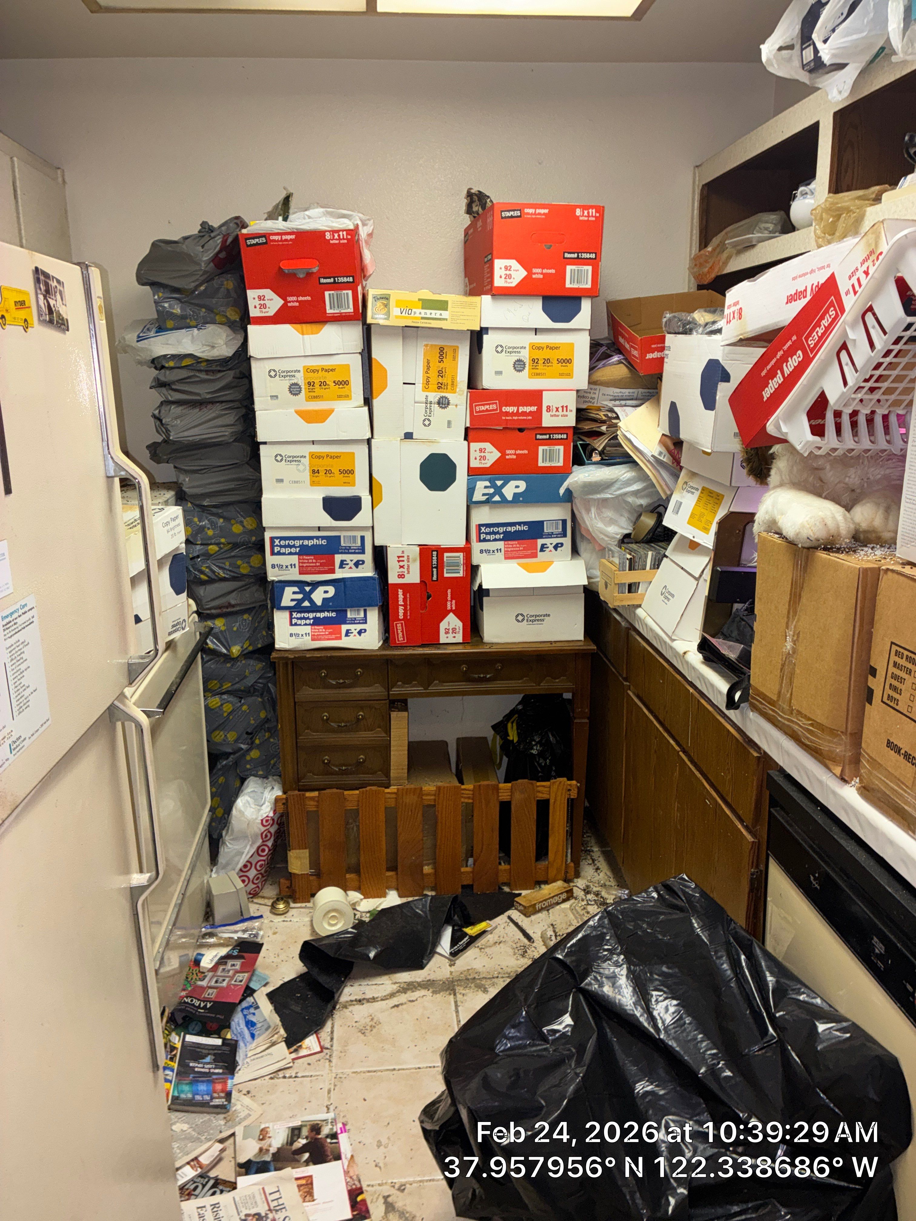 Project in San Pablo by 911 Hazmat Cleanup 