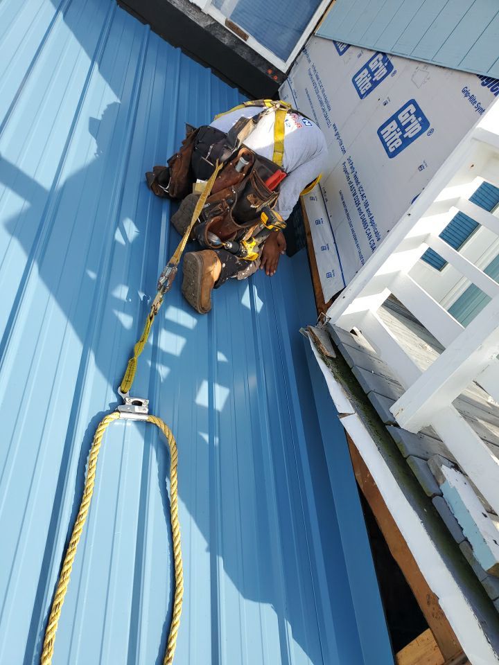 Commercial Roofing Installation using Metal roofing by American Roofing & Construction LLC