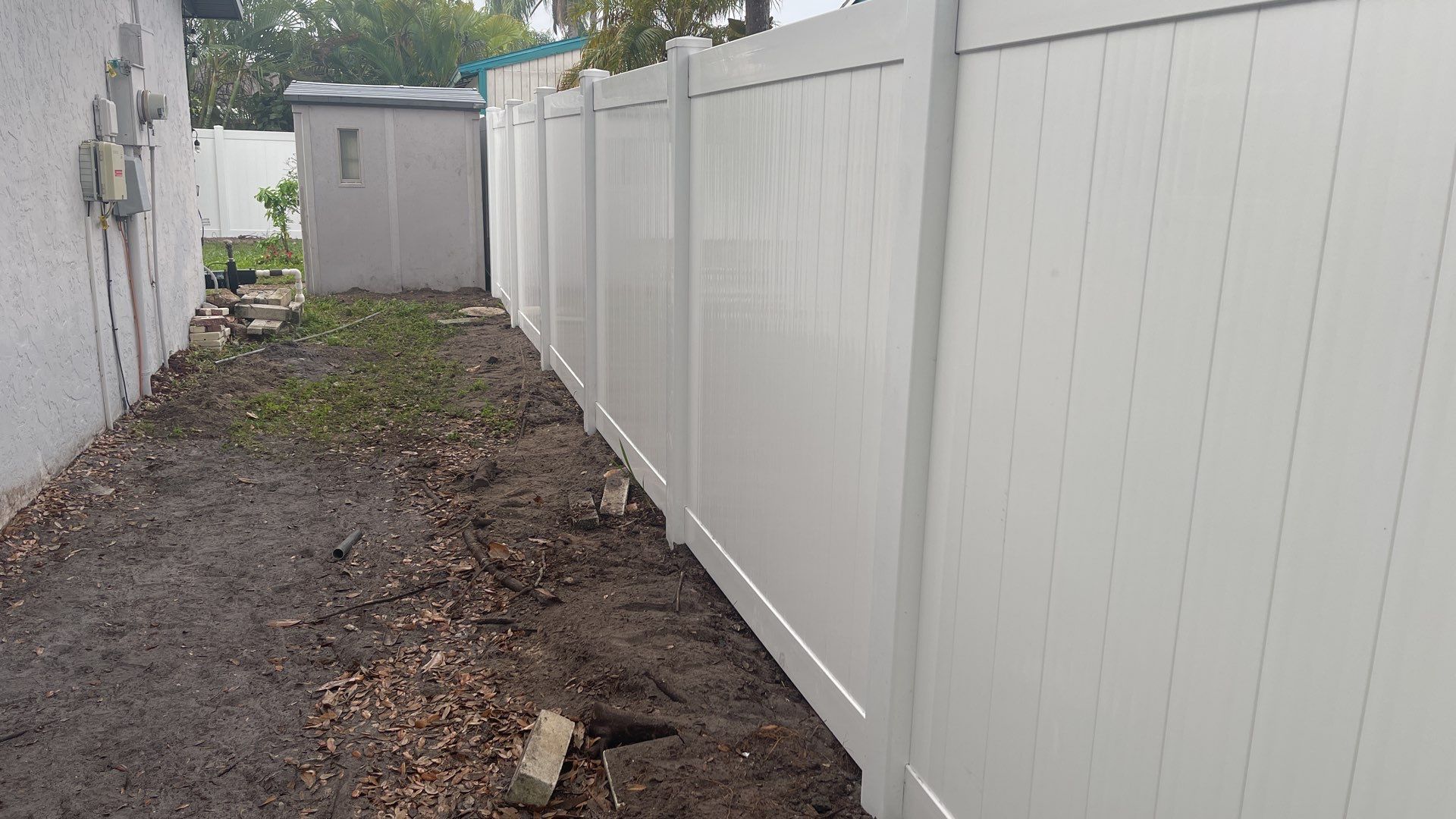 Bradenton, FL 6 ft. Tall White Vinyl Privacy Fence  by Asap fence and gates, LLC