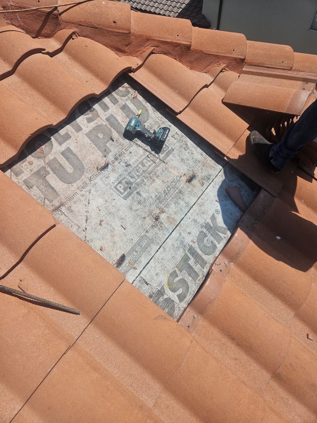Residential Roofing Repair using Concrete Tile by Four Peaks Roofing