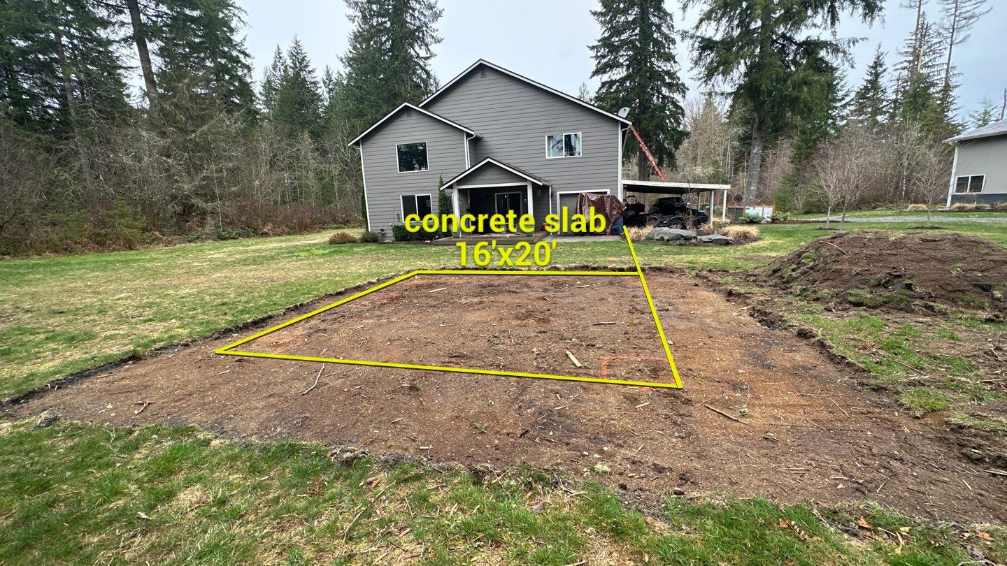 Jamie | Stamped Finish Patio, Concrete Project by Jireh Asphalt & Concrete Inc 