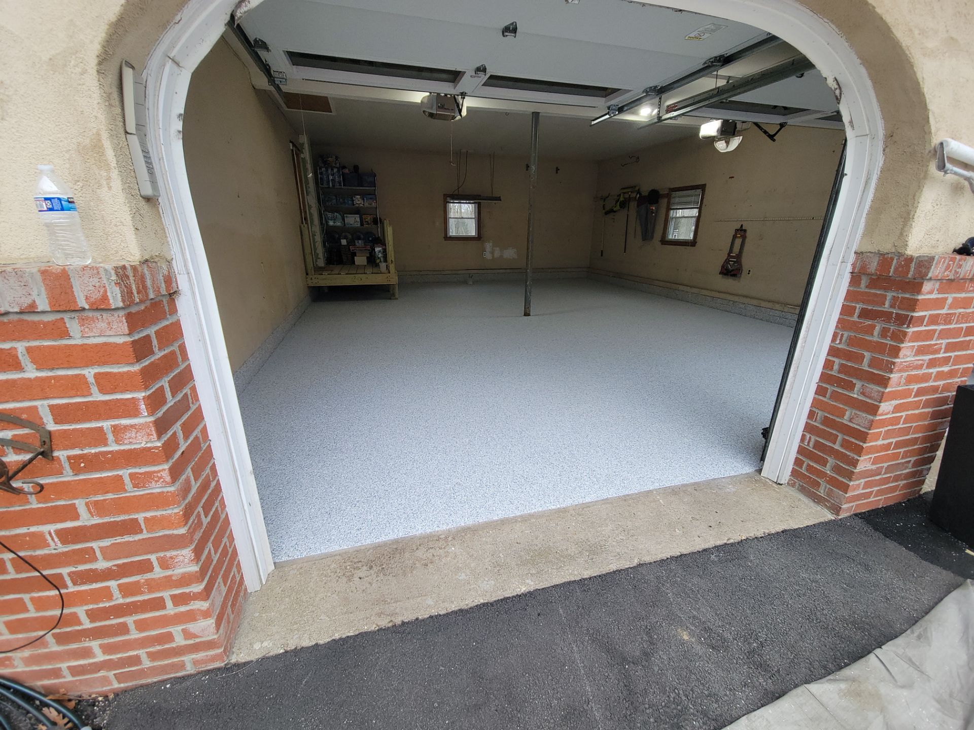 Garage Floor Coated by Spectrum Painting, LLC