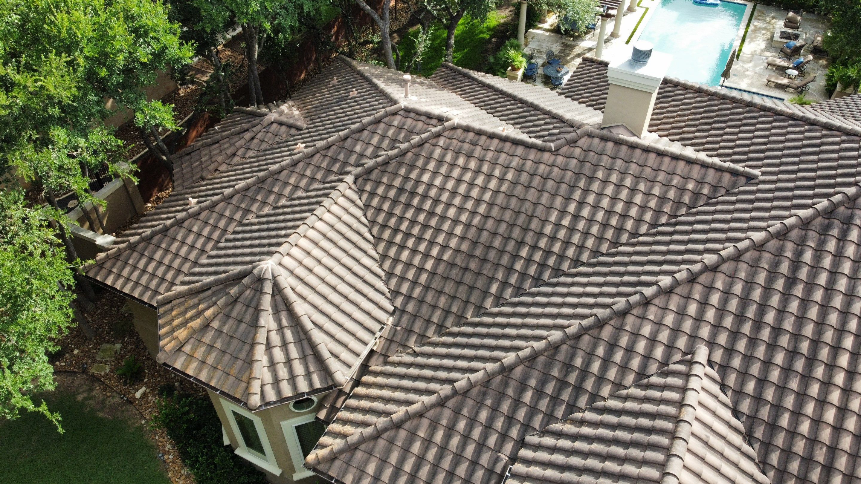 Tile Roof Wash Project in Garden Ridge by Bright Choice