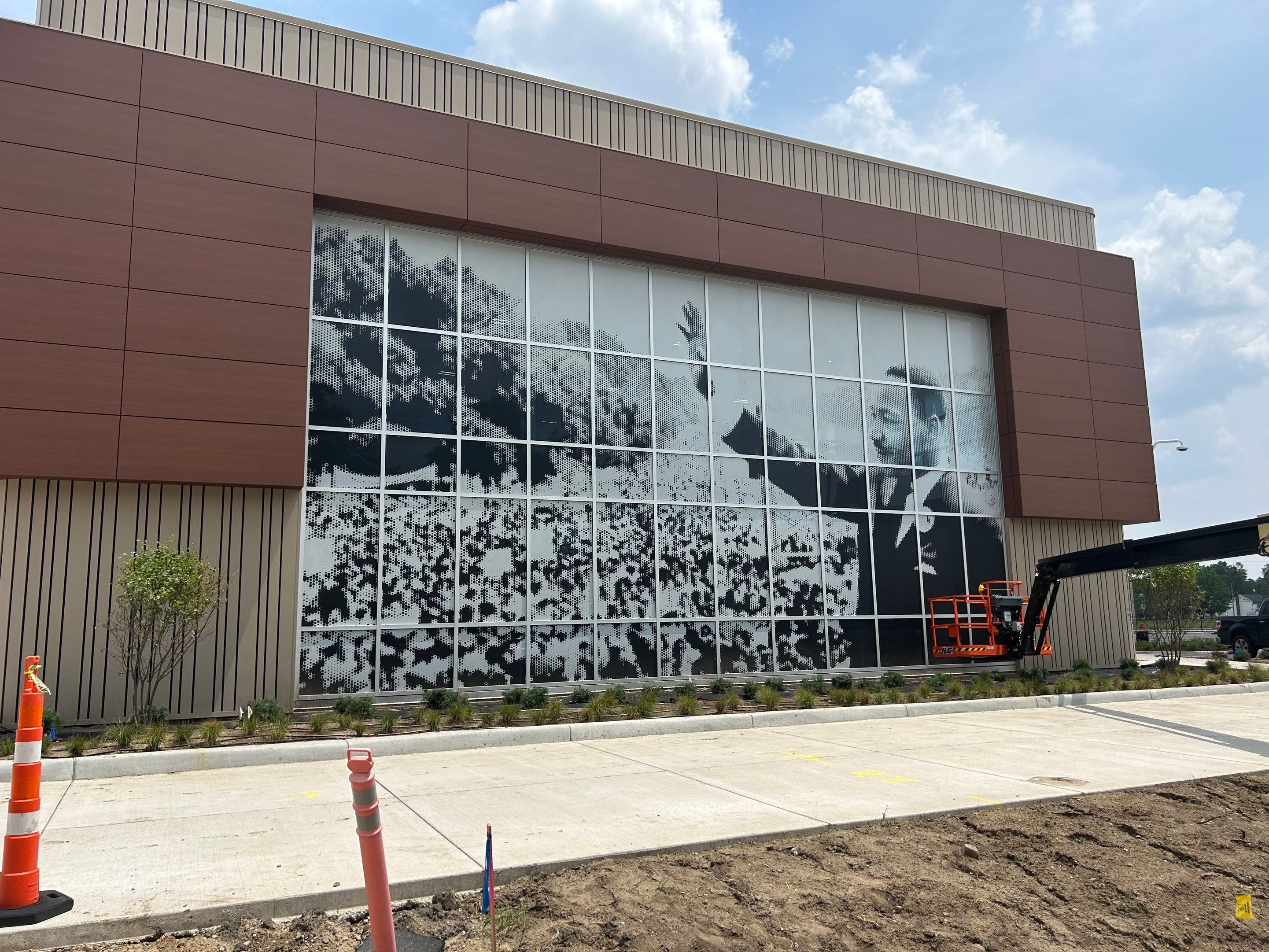 Community Center Facility Upgrades and Custom Monument Sign Installation by Hayes Design co