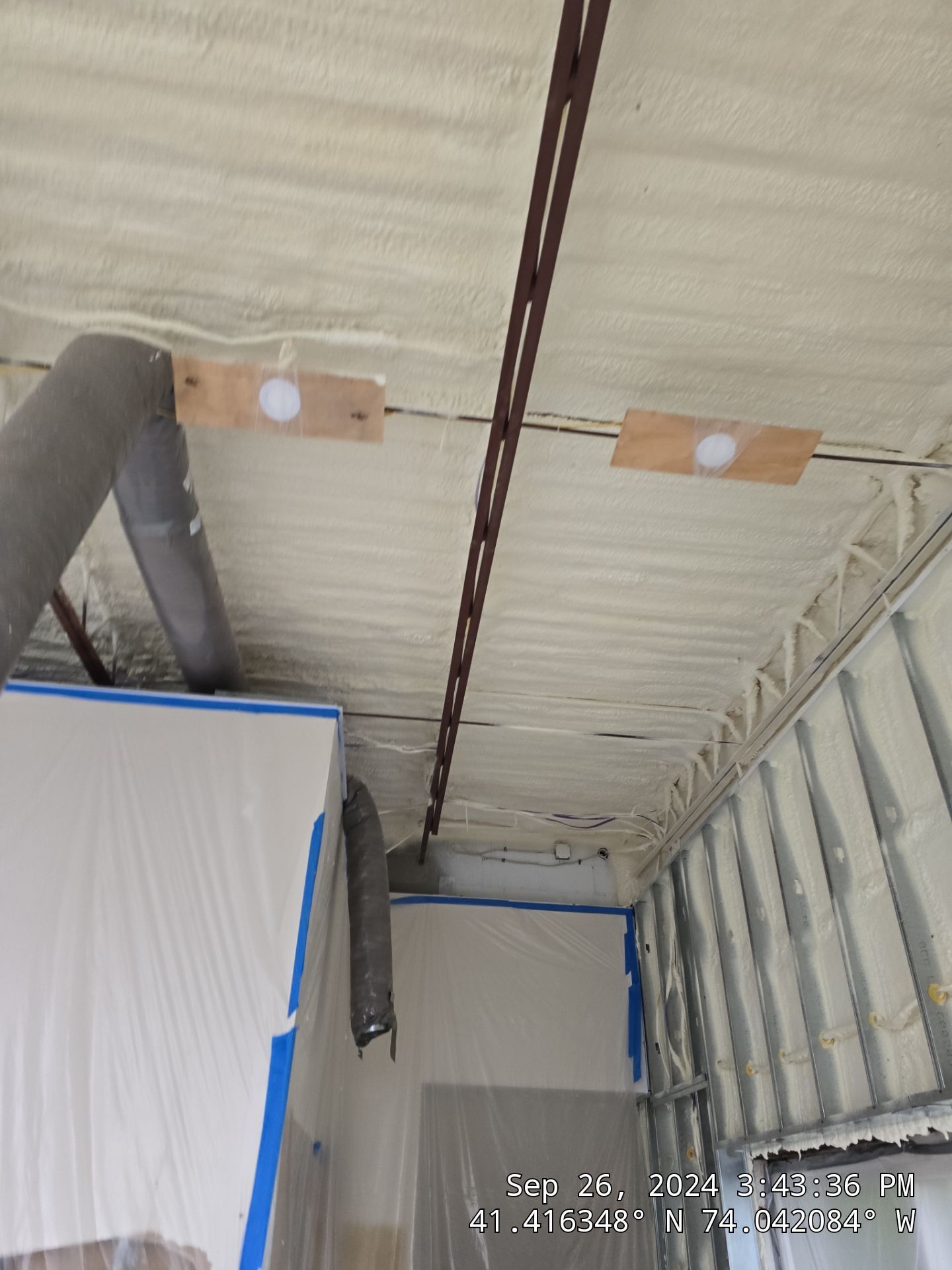 Spray Foam Insulation using Closed Cell Spray Foam by NYS Foam & Energy