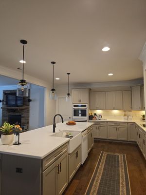 From Dated to Dazzling: A Bright Kitchen Transformation in Holly Springs