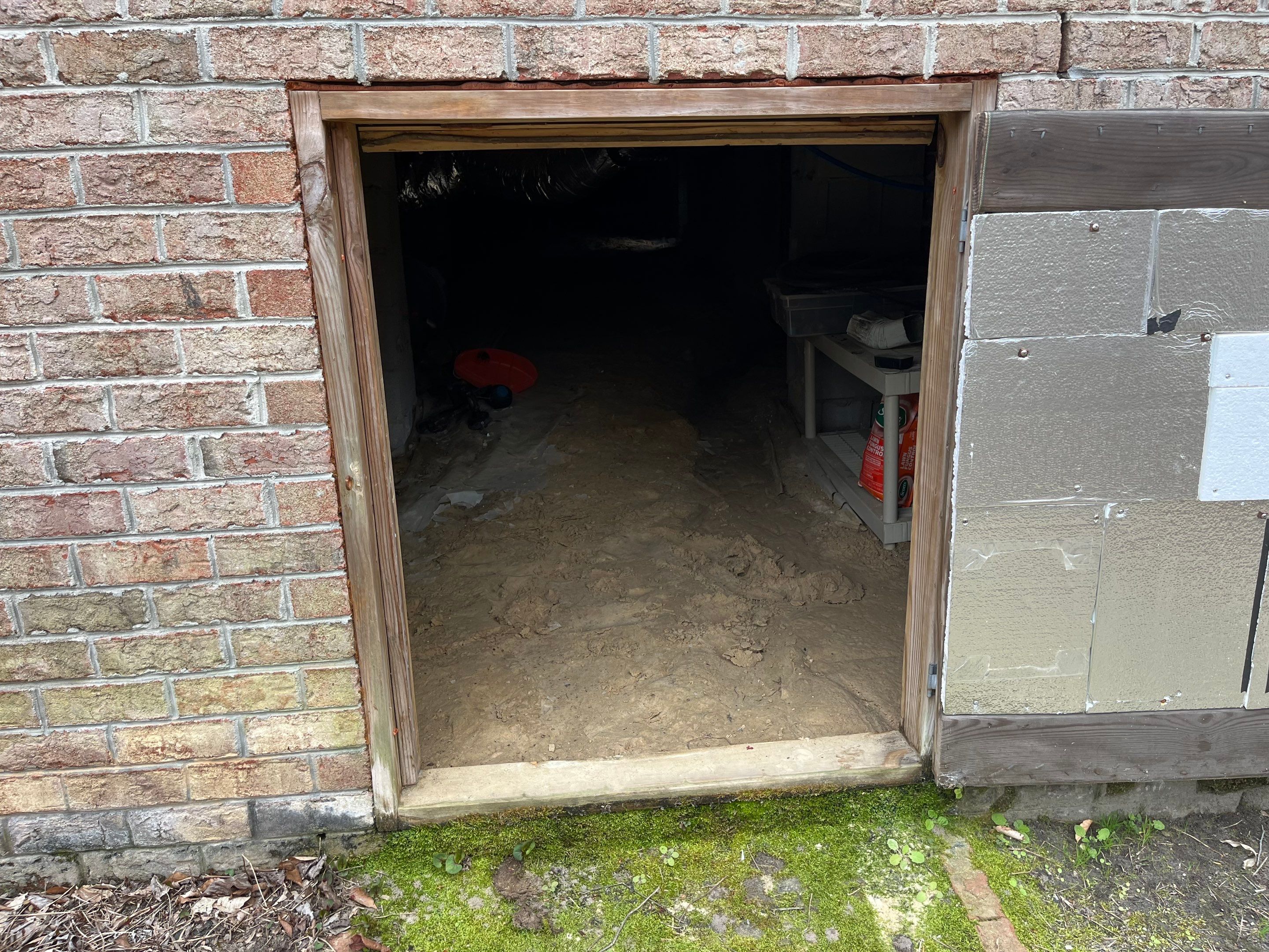 Impact Choice Encapsulation with French Drain, Mold Removal, and Crawlspace Door by Impact Crawlspace
