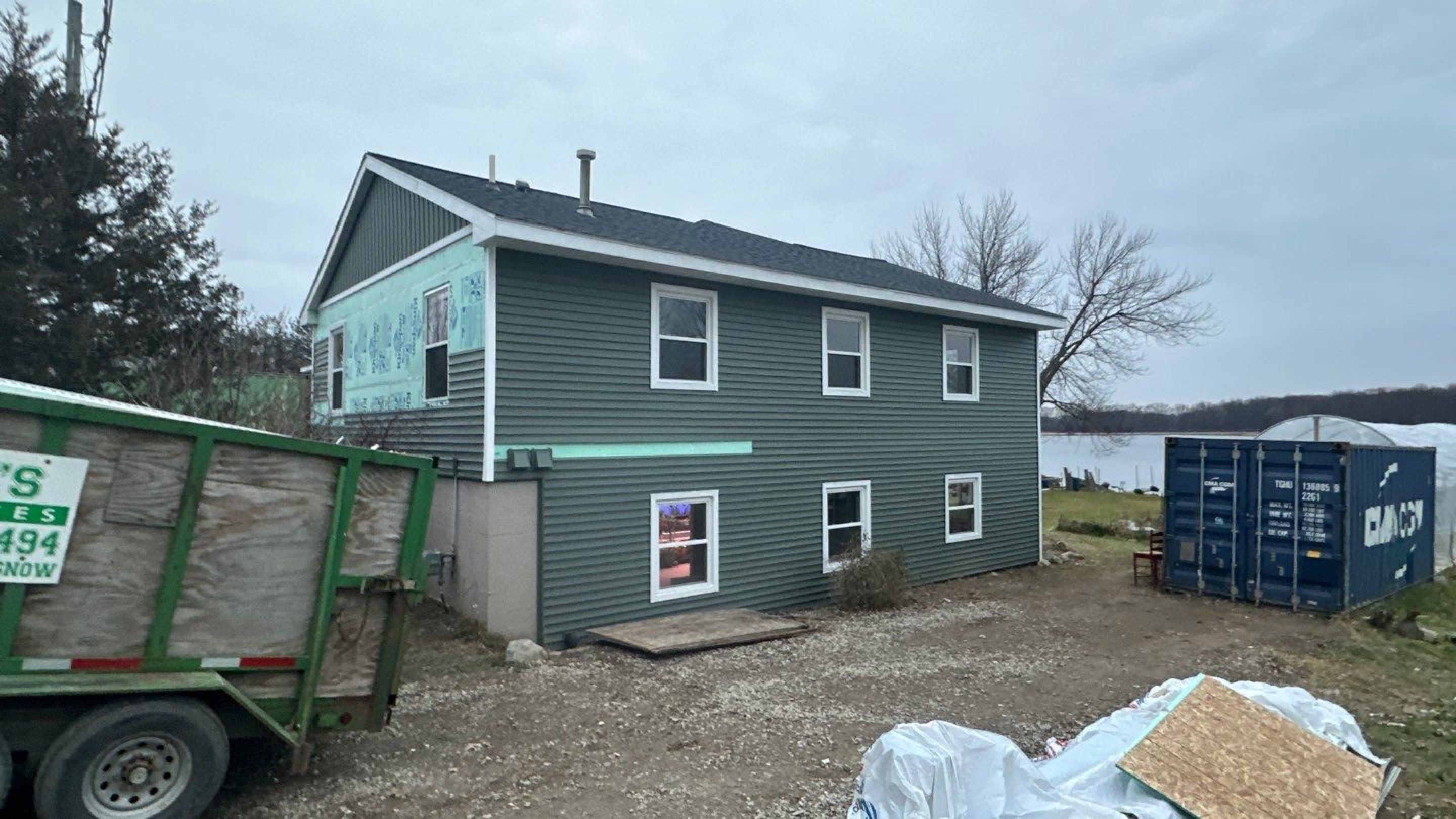 Siding Replacement using CertainTeed Restoration Classis D4 by 180 Contractors