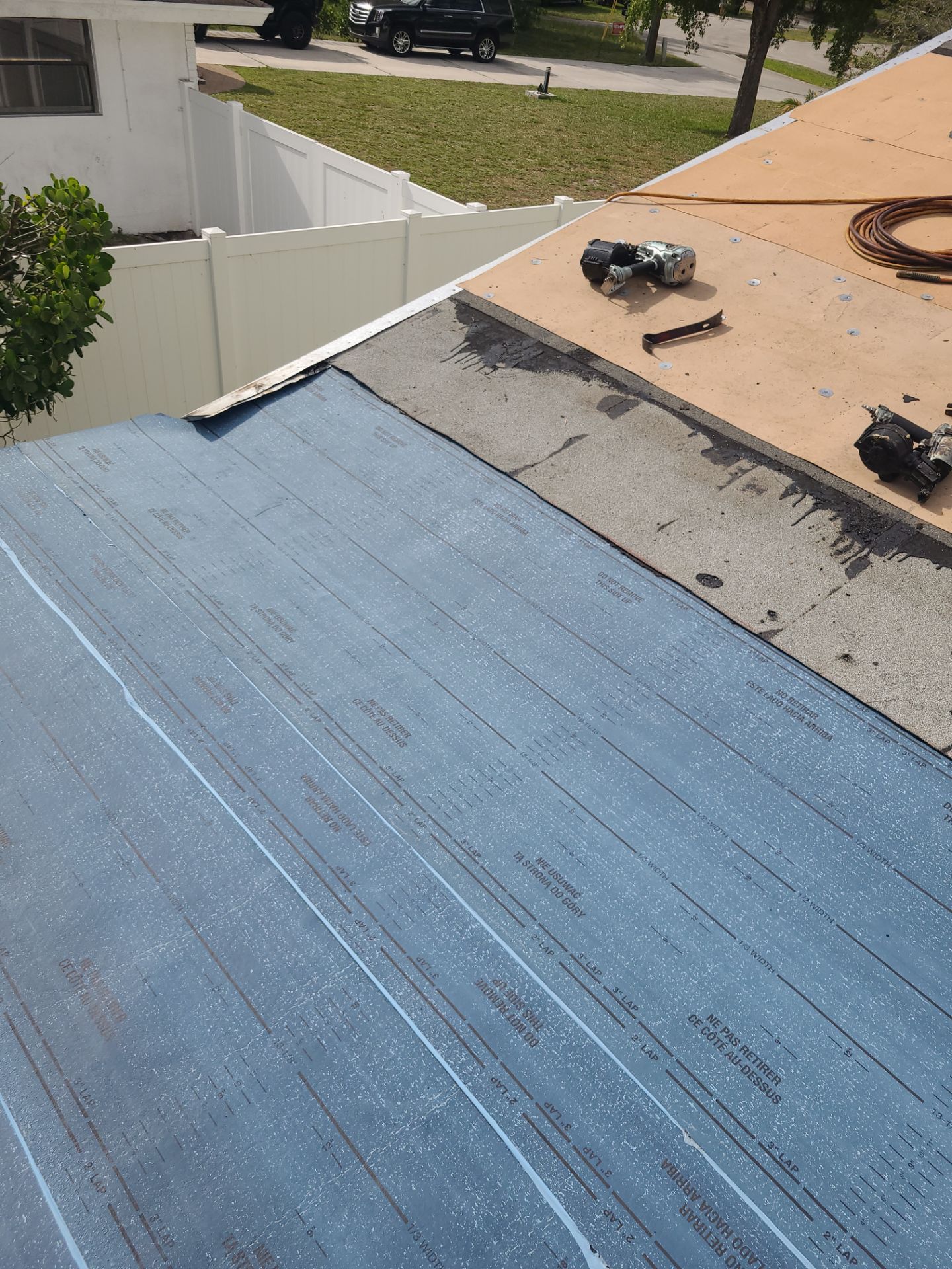 Flat Roof Replacement and Fascia Repair in Margate by Aastro Roofing