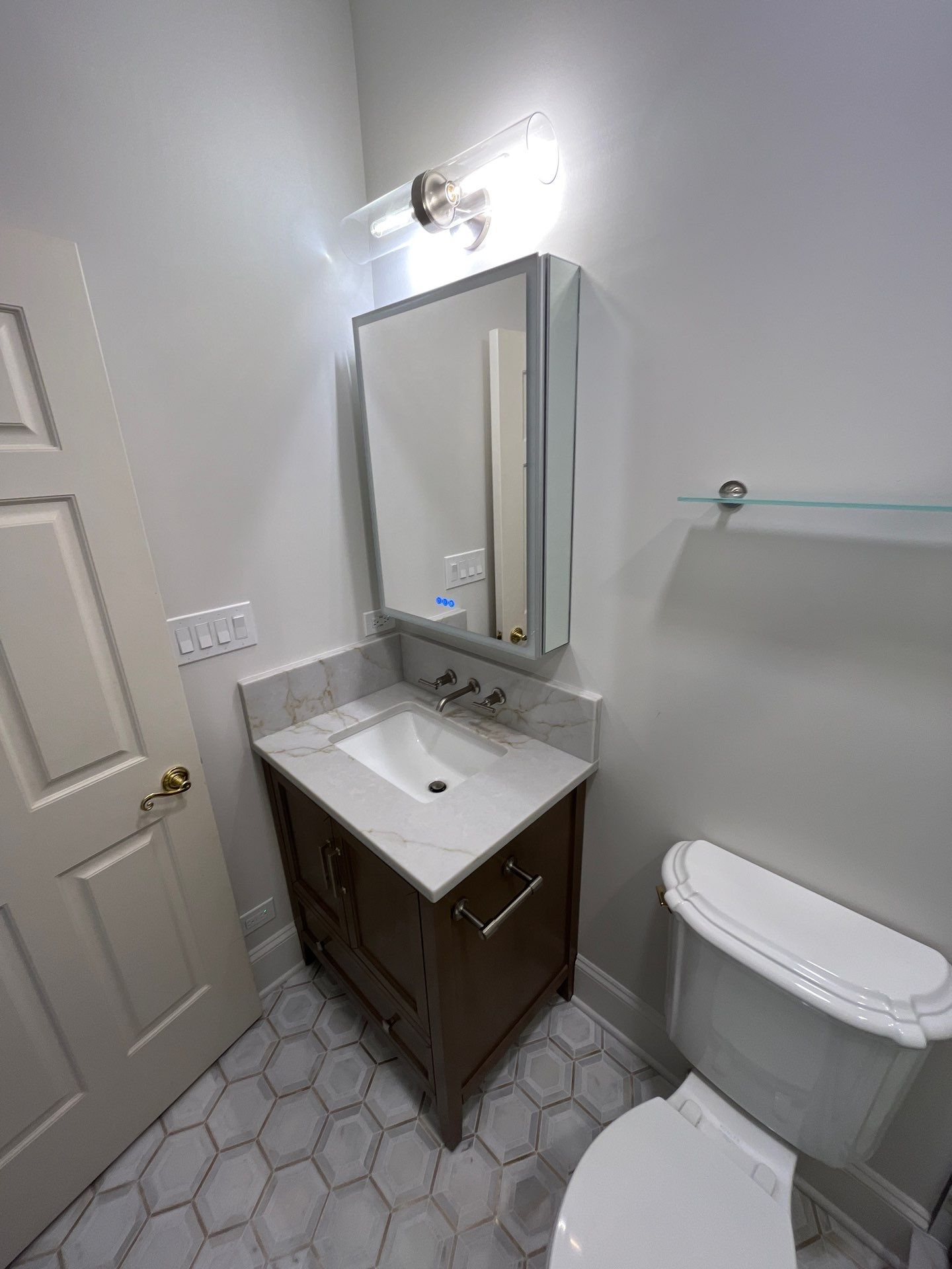 Triple Bath in Hinsdale by Snap Home Solutions