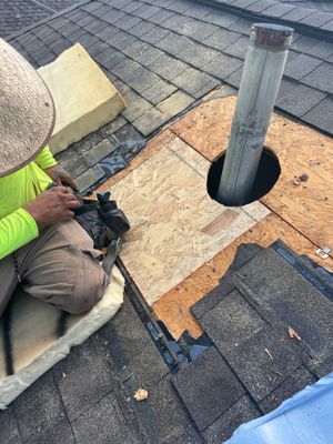 Hail Damage using Owen's Corning Duration (Lifetime) Shingles