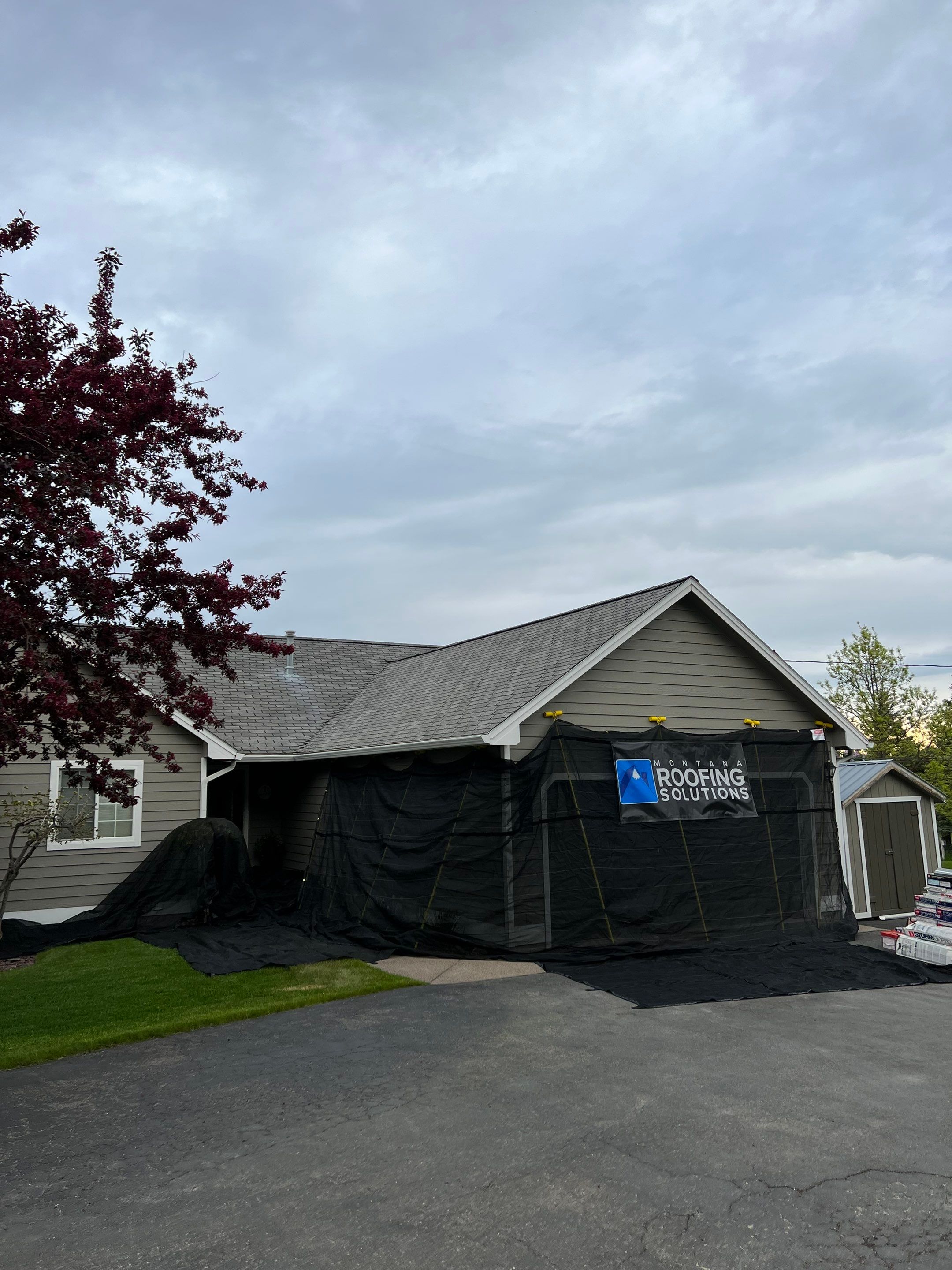GAF Timberline HDZ - Charcoal by Montana Roofing Solutions