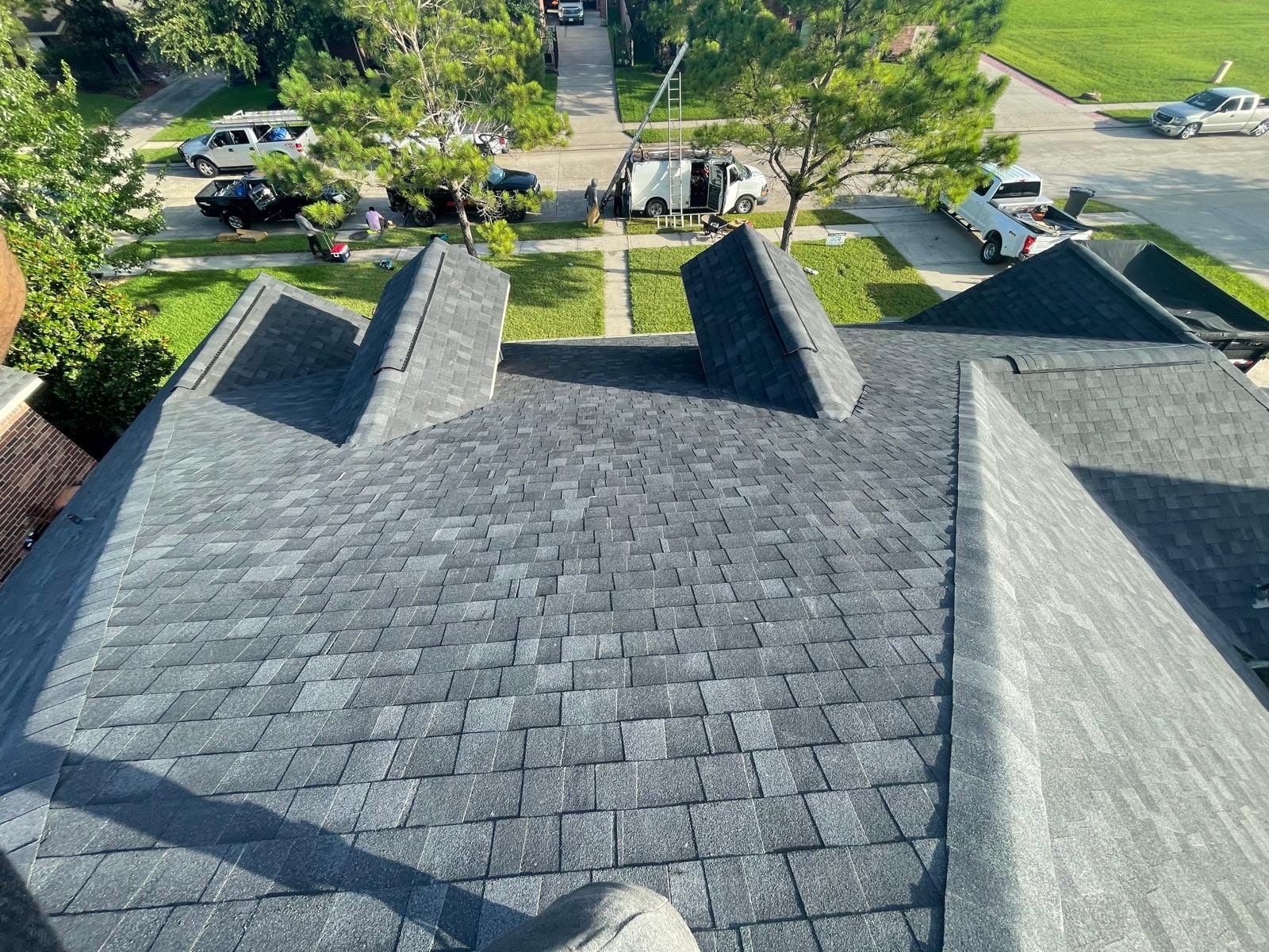 Residential Roof Replacement using Owens Corning - Onyx Black by Elite Roofing LLC