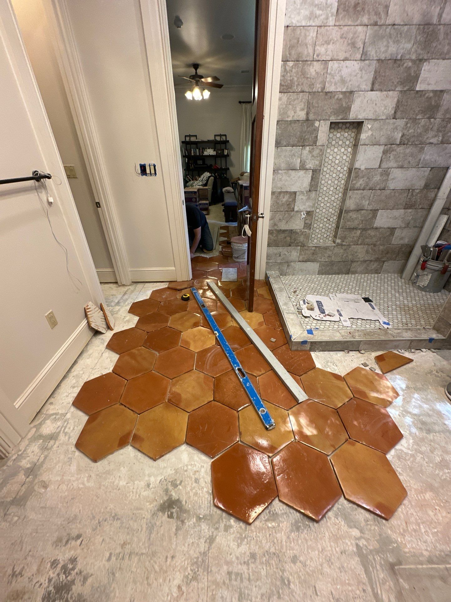 Bathroom Remodel and Flooring in Tomball, TX by SophAlx LLC