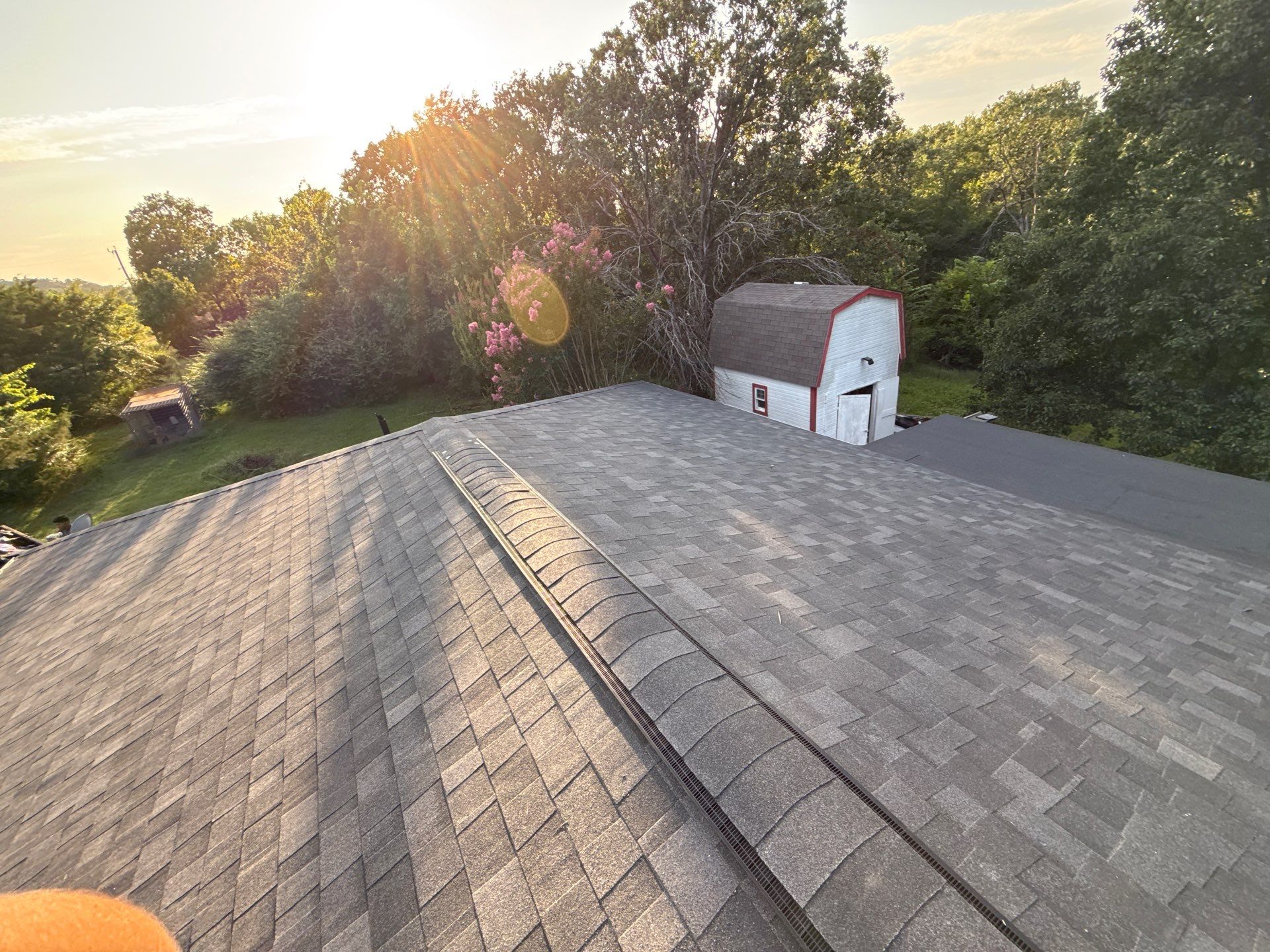 2 layers tear off & installation of new architectural shingles. by In & Out Construction & Remodeling, LLC