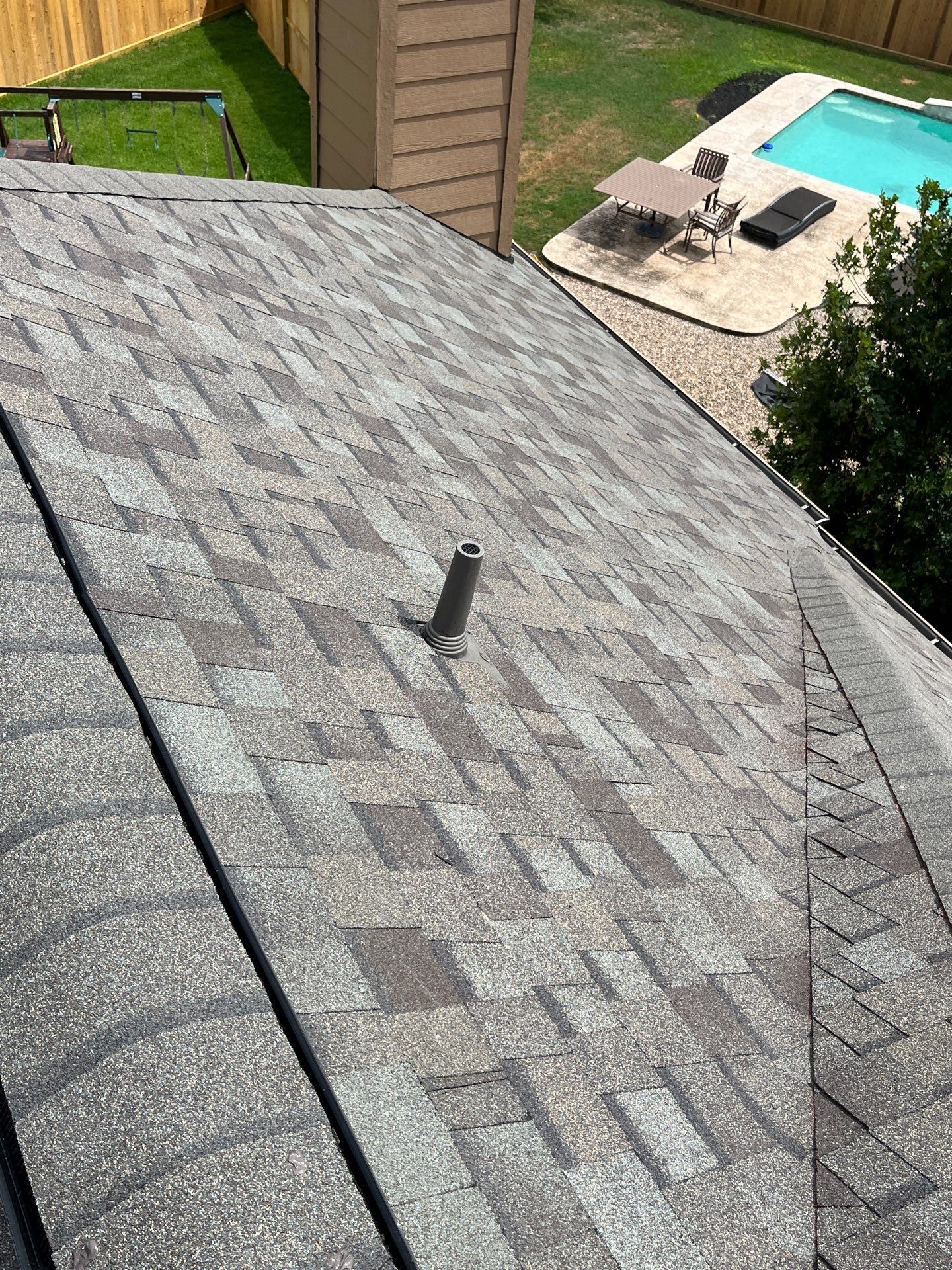 Residential Roofing Installation using Owen's Corning Duration (Lifetime) Shingles by Roof Repair Company