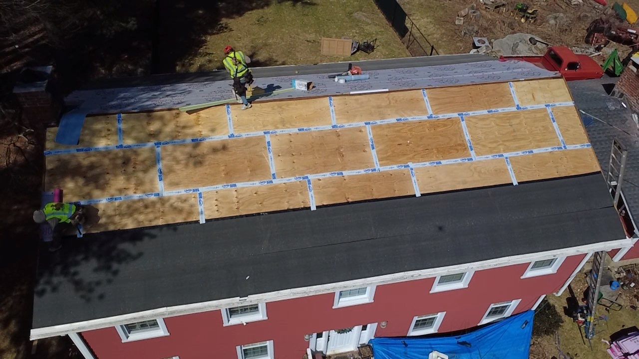 Owens Corning Duration: Onyx Black in Tolland, Connecticut by Golden Shield Roofing