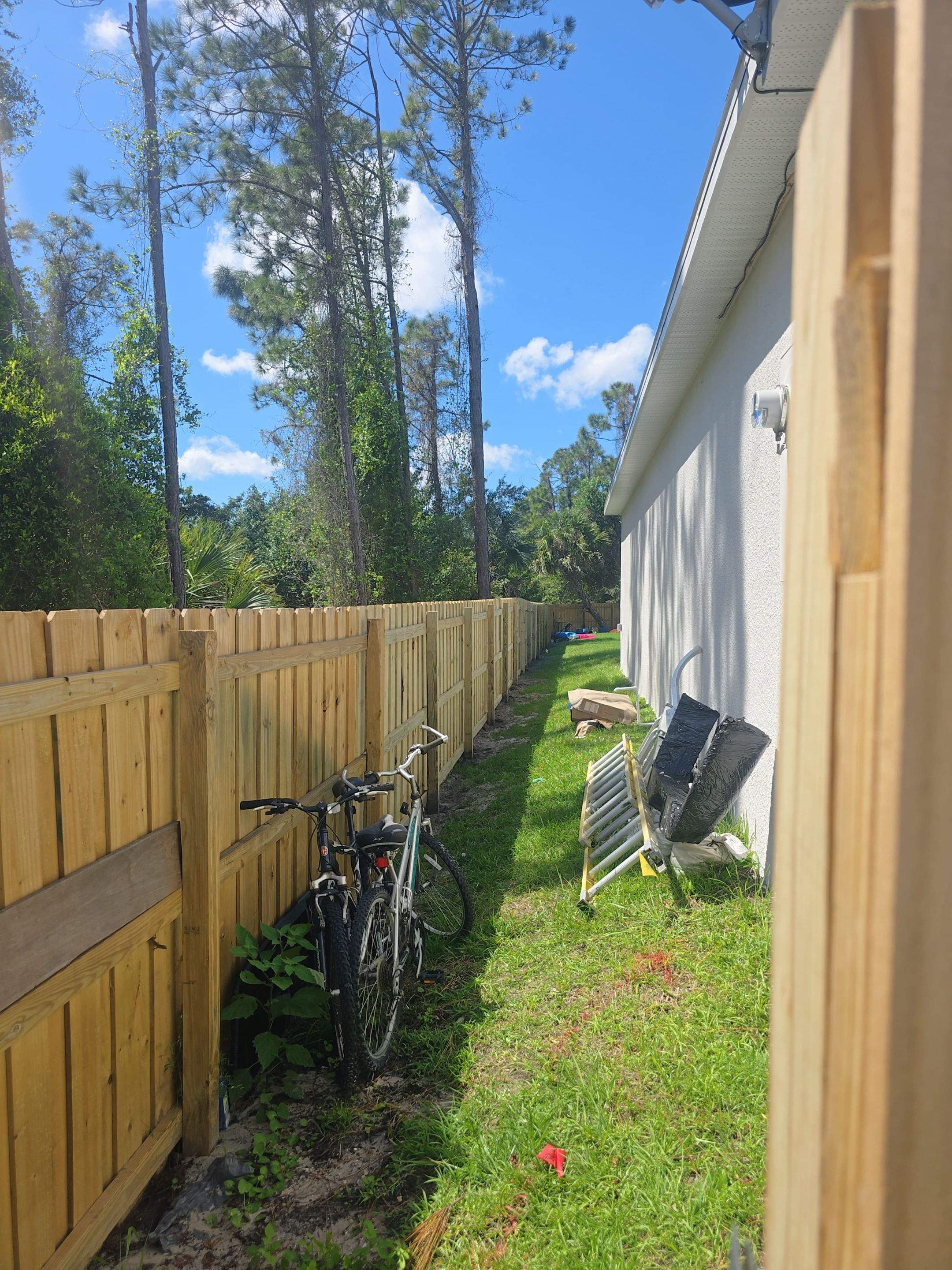 Wood Install in North Port by True Fence LLC