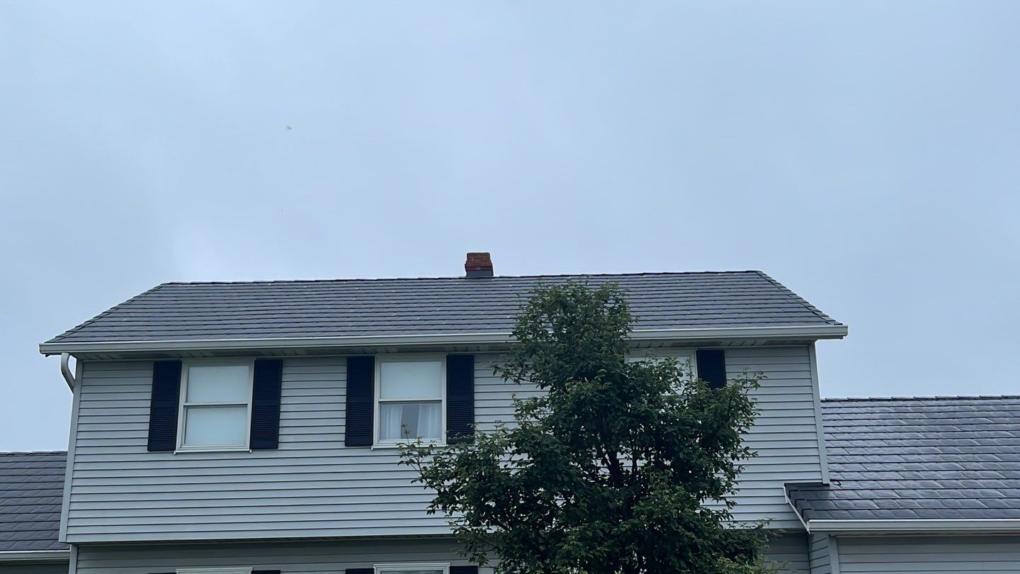 Residential Roofing Installation using Metstar Slate Plus Smooth Black by Nitro Roofing and Construction