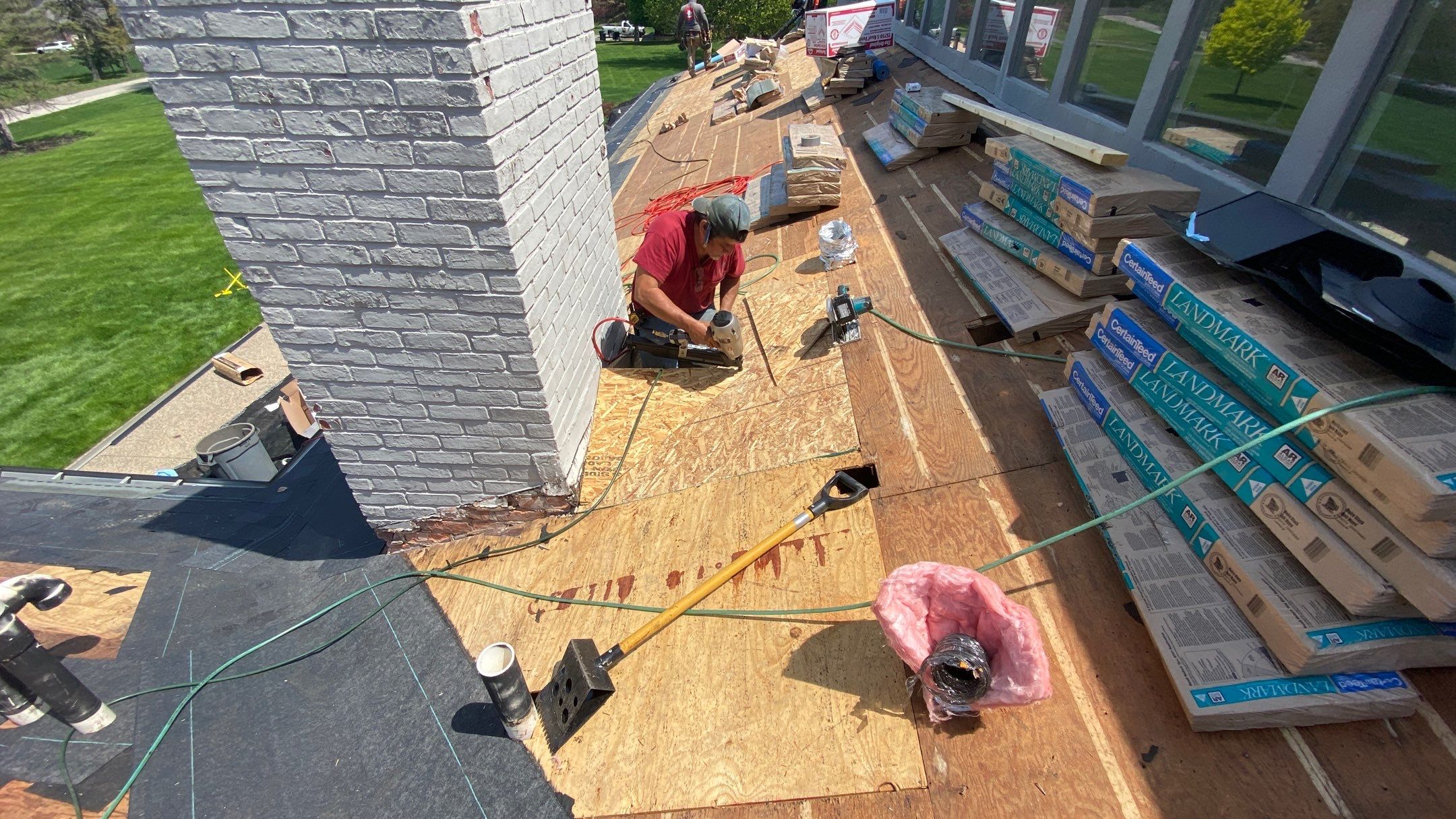 Roof Replacement using CertainTeed Landmark by 180 Contractors