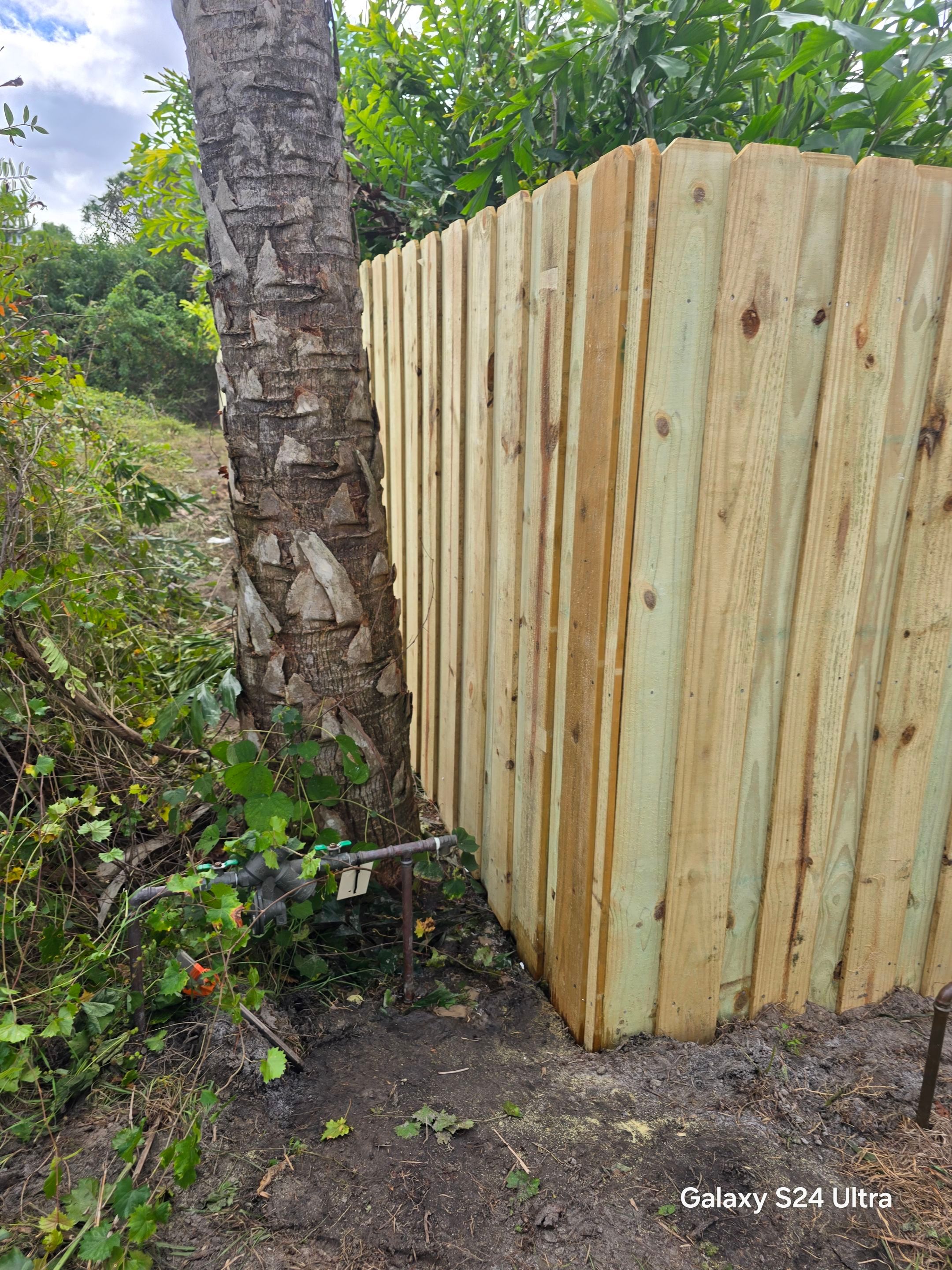 Wood Fence Install in North Port by True Fence LLC