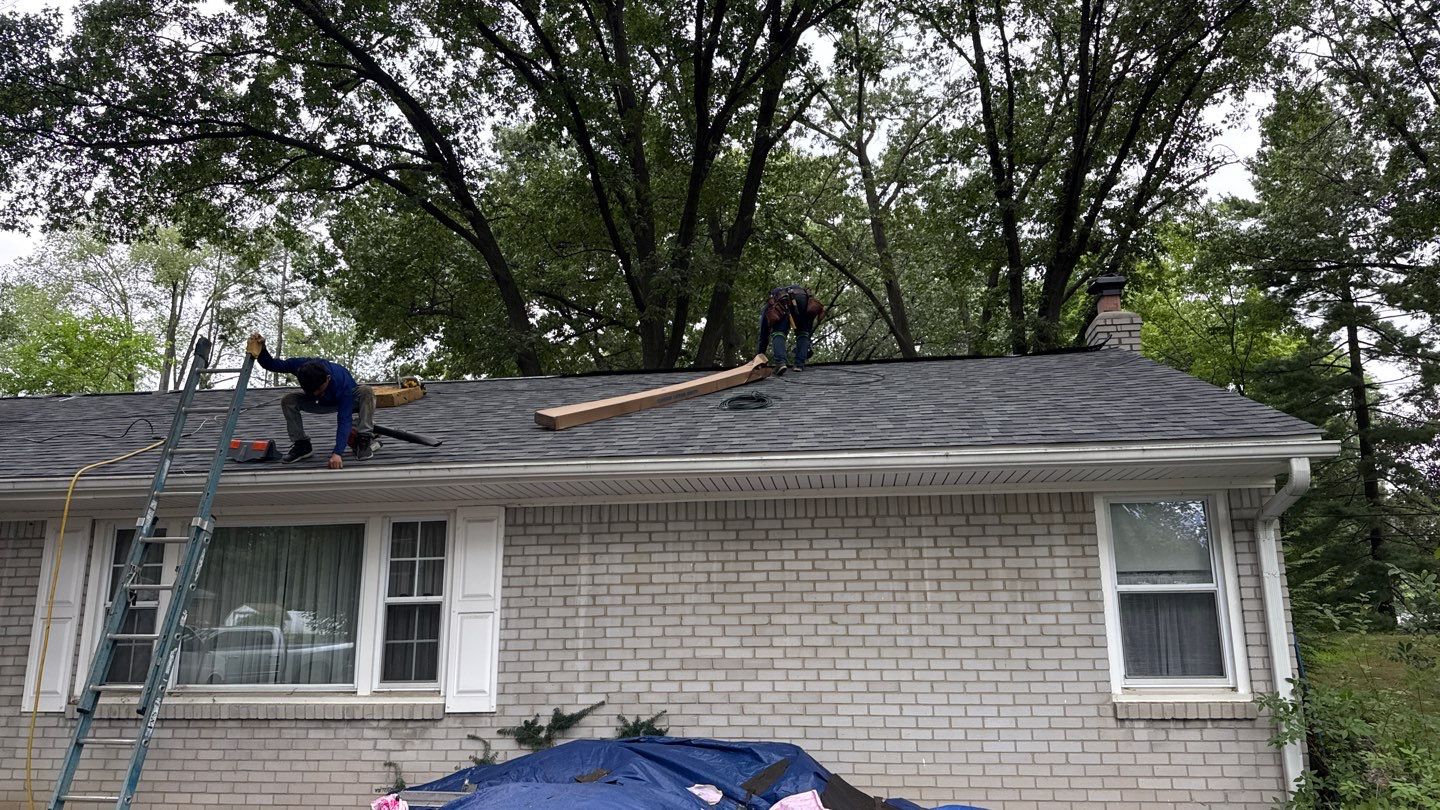 Roof Replacement using Owens Corning Estate Gray by 180 Contractors