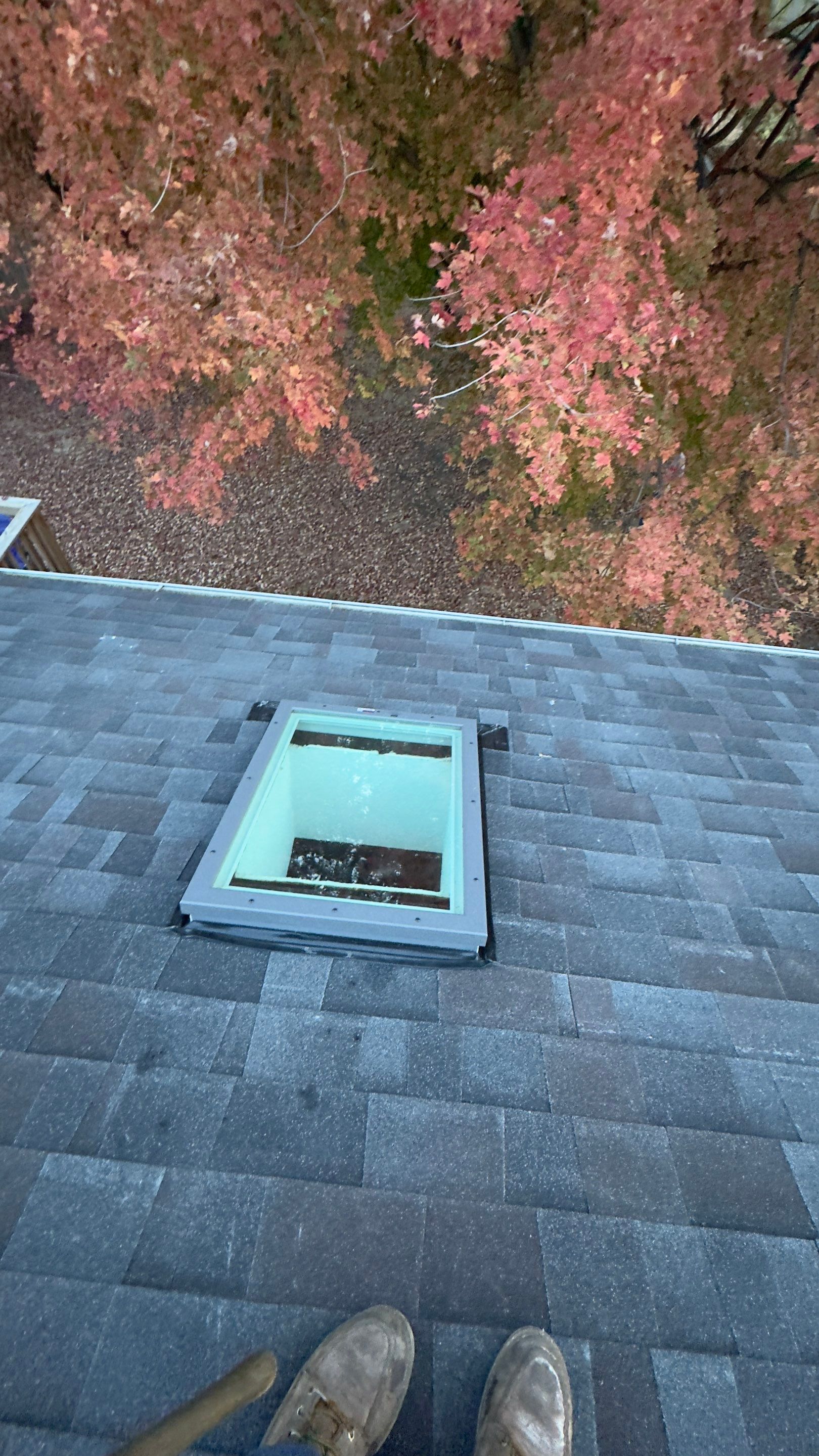 Roof Replacement with New Skylights in Bellevue, NE by Crows Roofing LLC