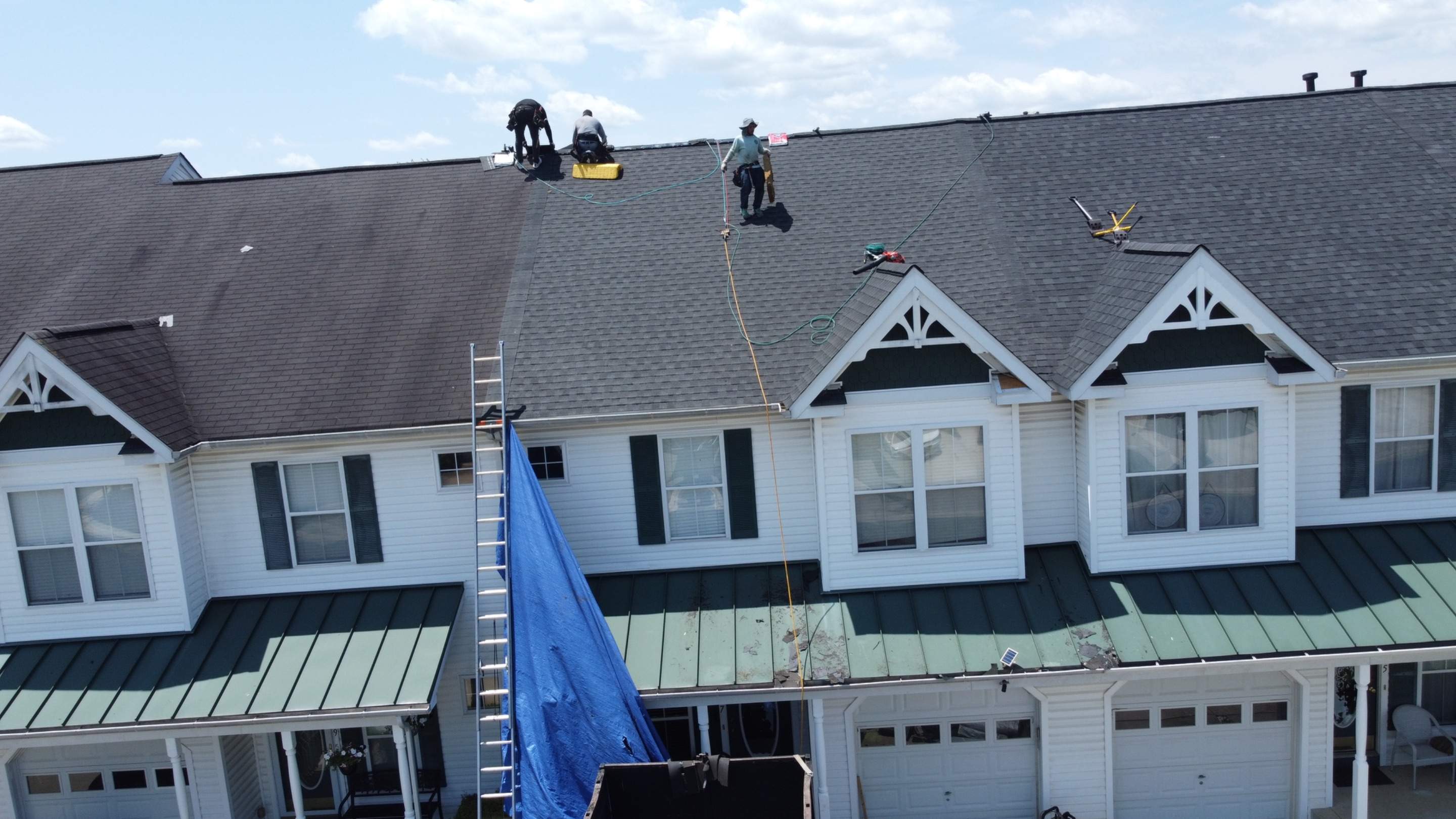 Residential Roofing Installation using GAF Timberline HDZ by Matter Roofing & Construction