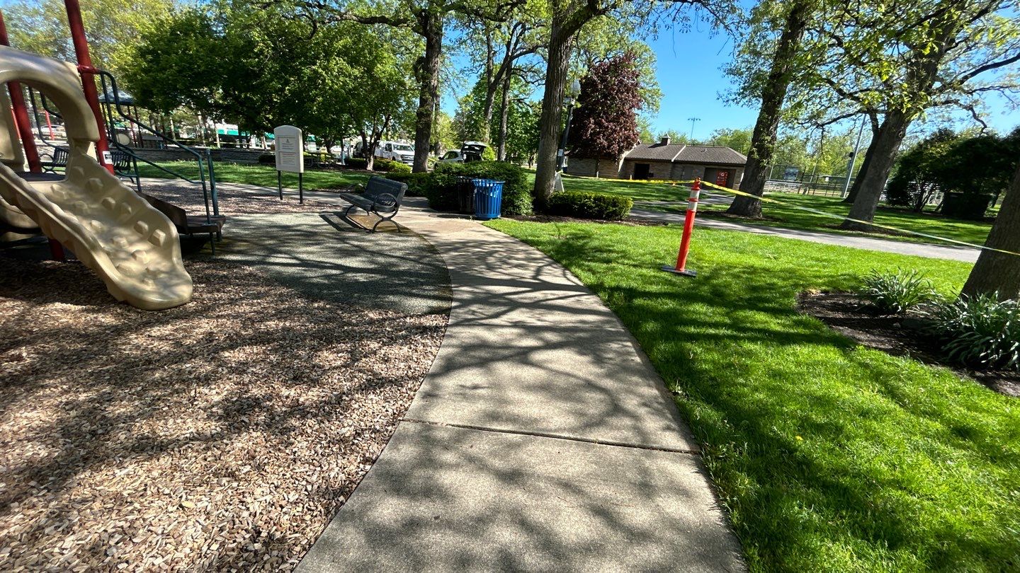 Playground cleaning by Northern Power Washing LLC.